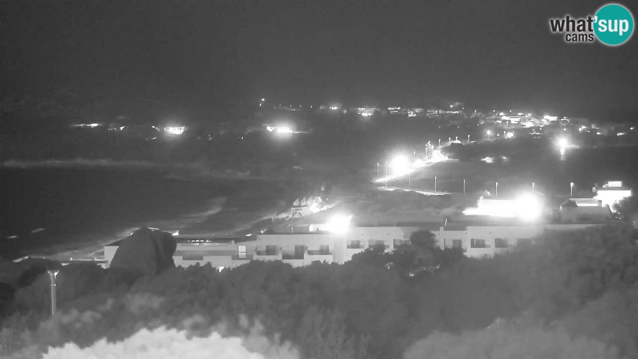 Spletna kamera v živo Capo Testa plaža dveh morij – Santa Teresa Gallura – Sardinija