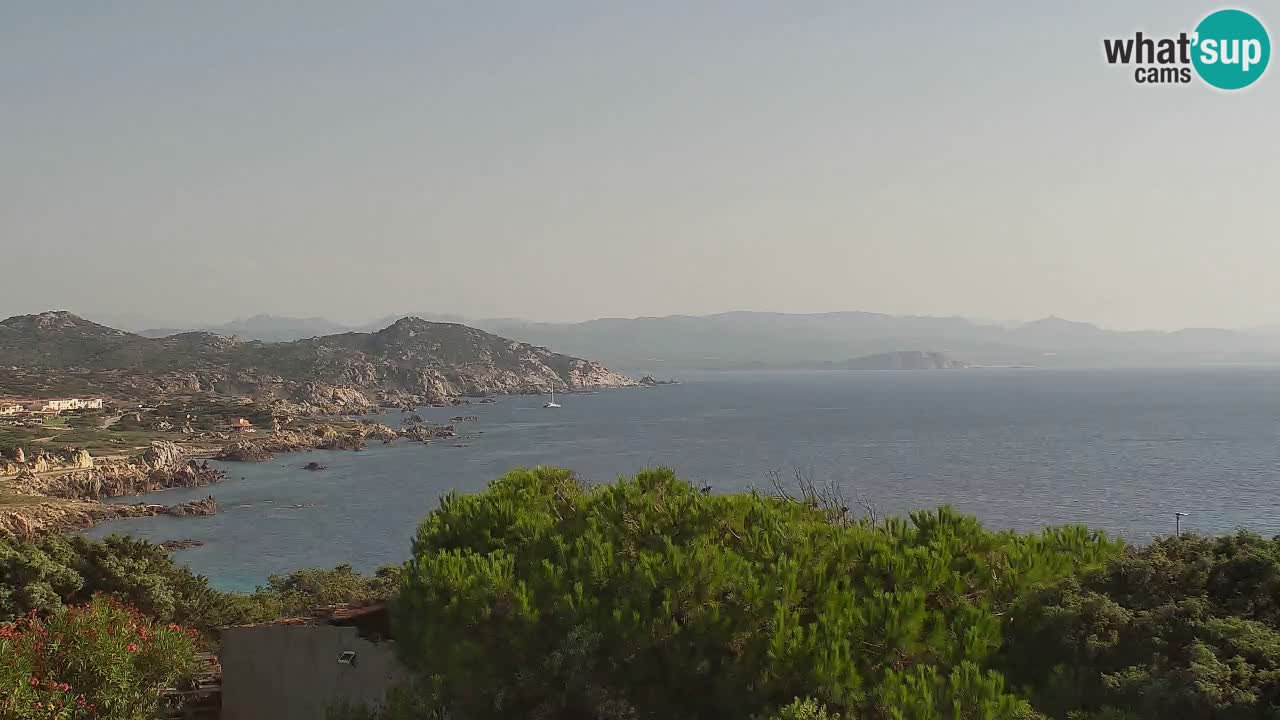 Live Webcam Capo Testa la plage de 2 mer – Santa Teresa Gallura – livecam Sardaigne