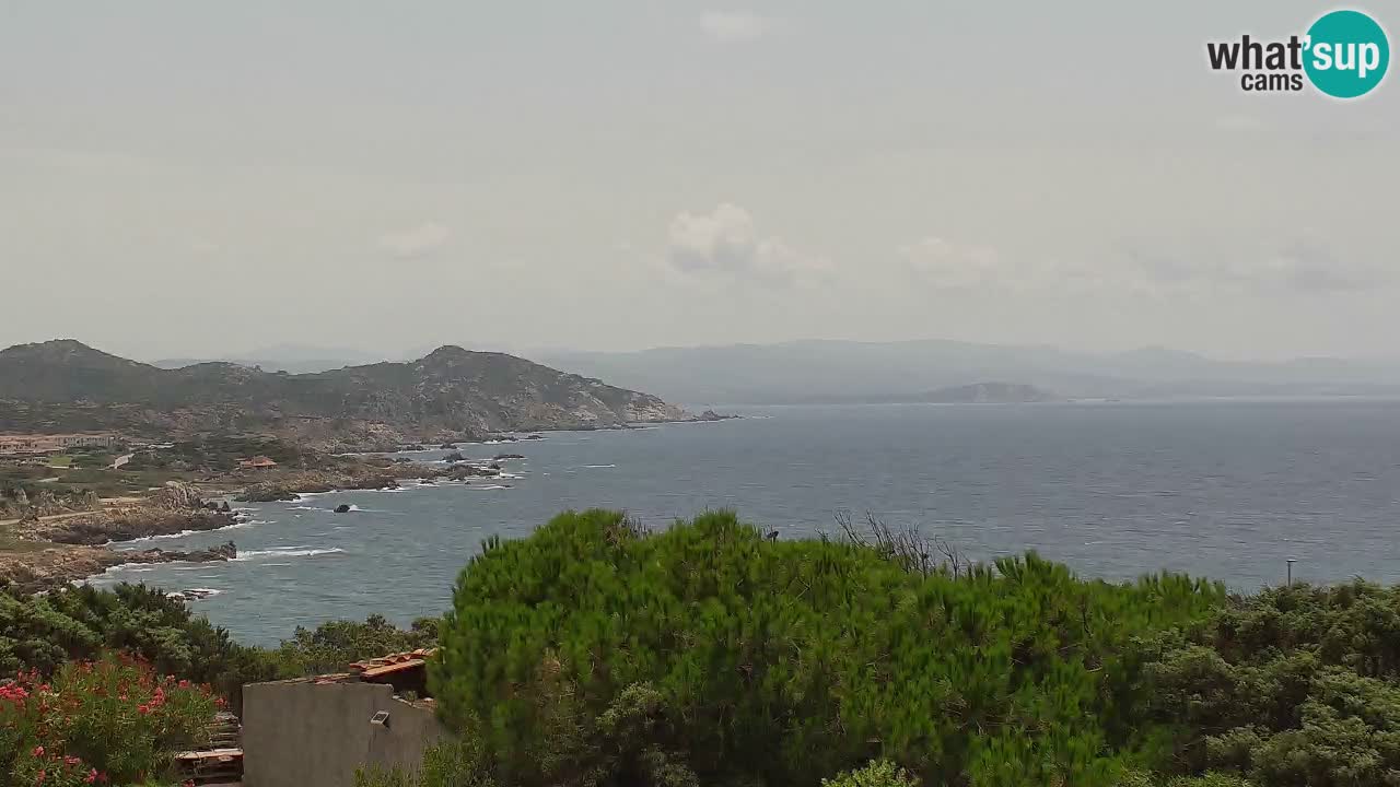 Live Webcam Capo Testa der Strand von 2 Meer – Santa Teresa Gallura – livecam Sardinien