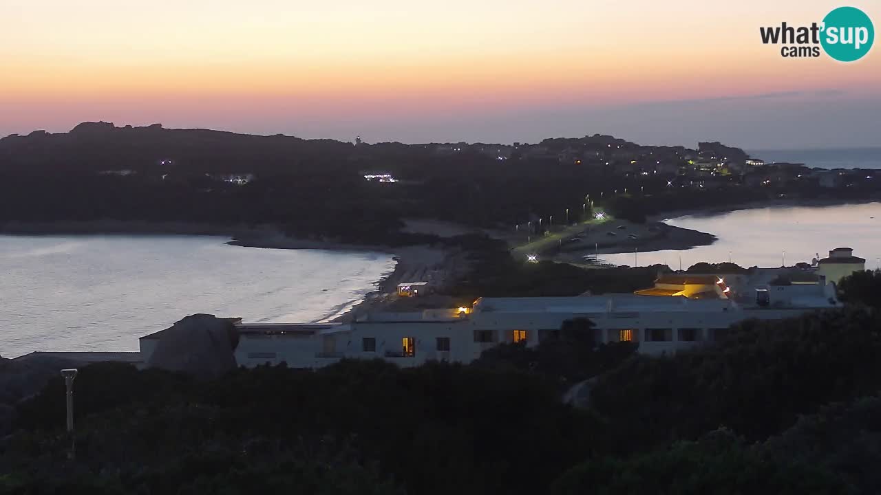 Live Webcam Capo Testa der Strand von 2 Meer – Santa Teresa Gallura – livecam Sardinien