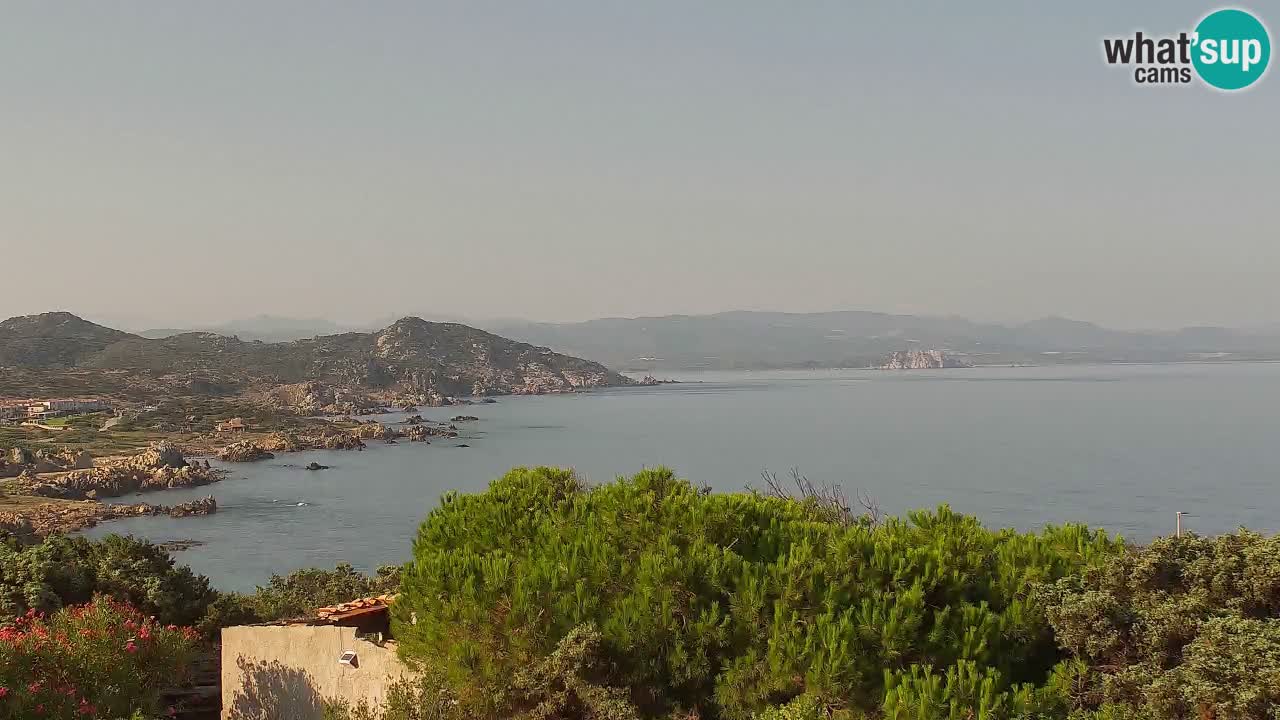 Live Webcam Capo Testa la spiaggia dei due mari – Santa Teresa Gallura – livecam Sardegna