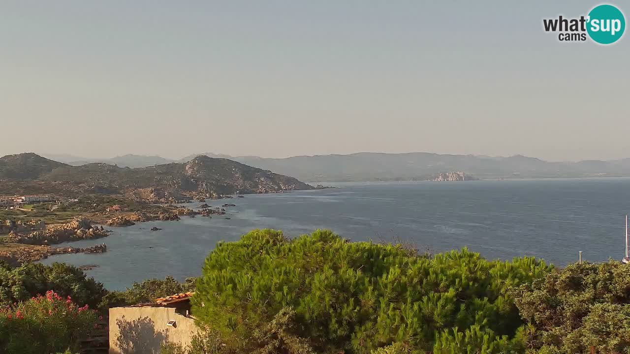 Live Webcam Capo Testa la plage de 2 mer – Santa Teresa Gallura – livecam Sardaigne