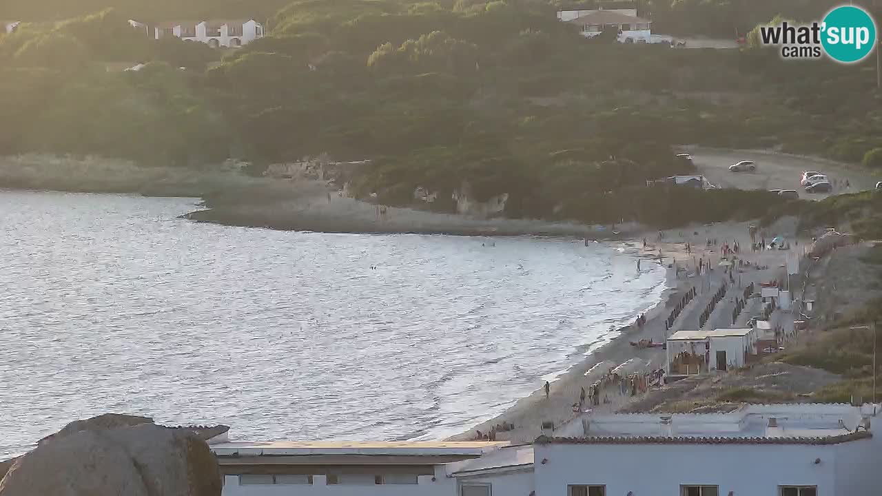 Spletna kamera v živo Capo Testa plaža dveh morij – Santa Teresa Gallura – Sardinija