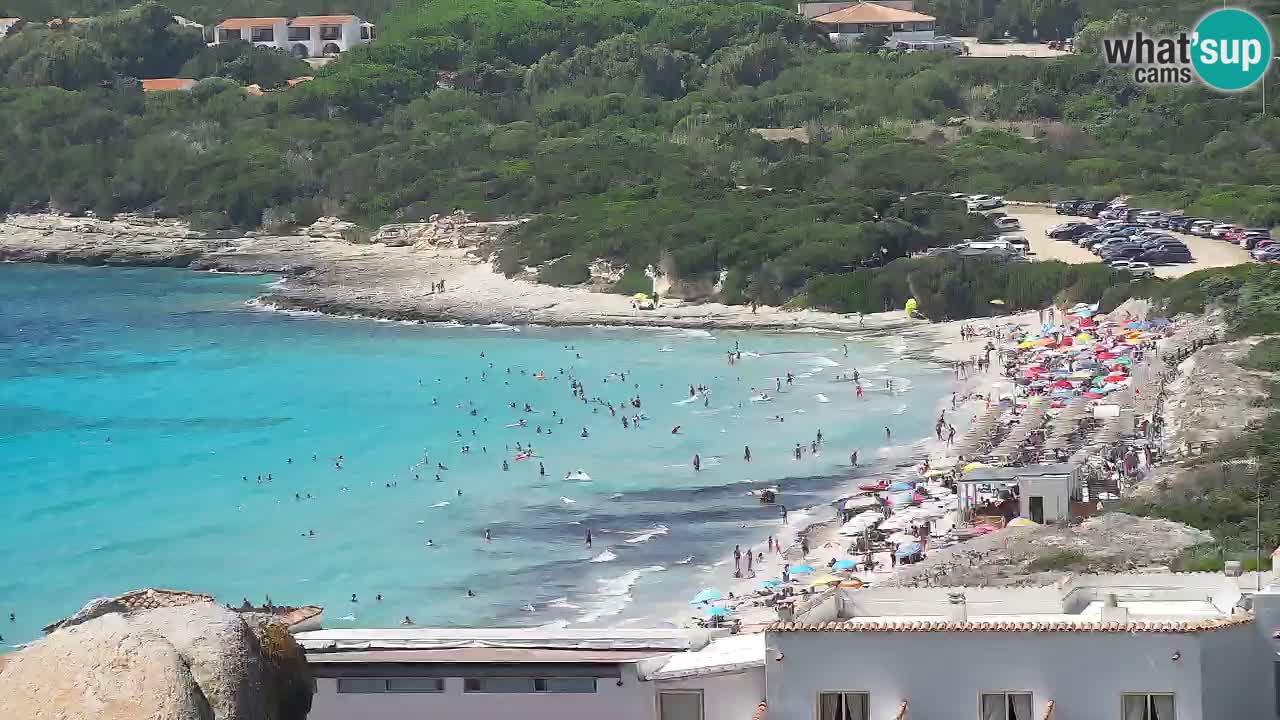 Webcam en vivo Capo Testa la playa de 2 mar – Santa Teresa Gallura – livecam Sardinia