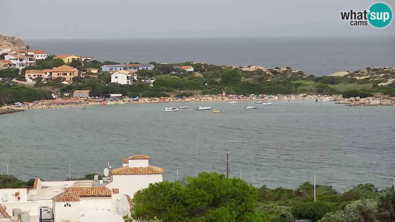 Webcam en vivo Capo Testa la playa de 2 mar – Santa Teresa Gallura – livecam Sardinia