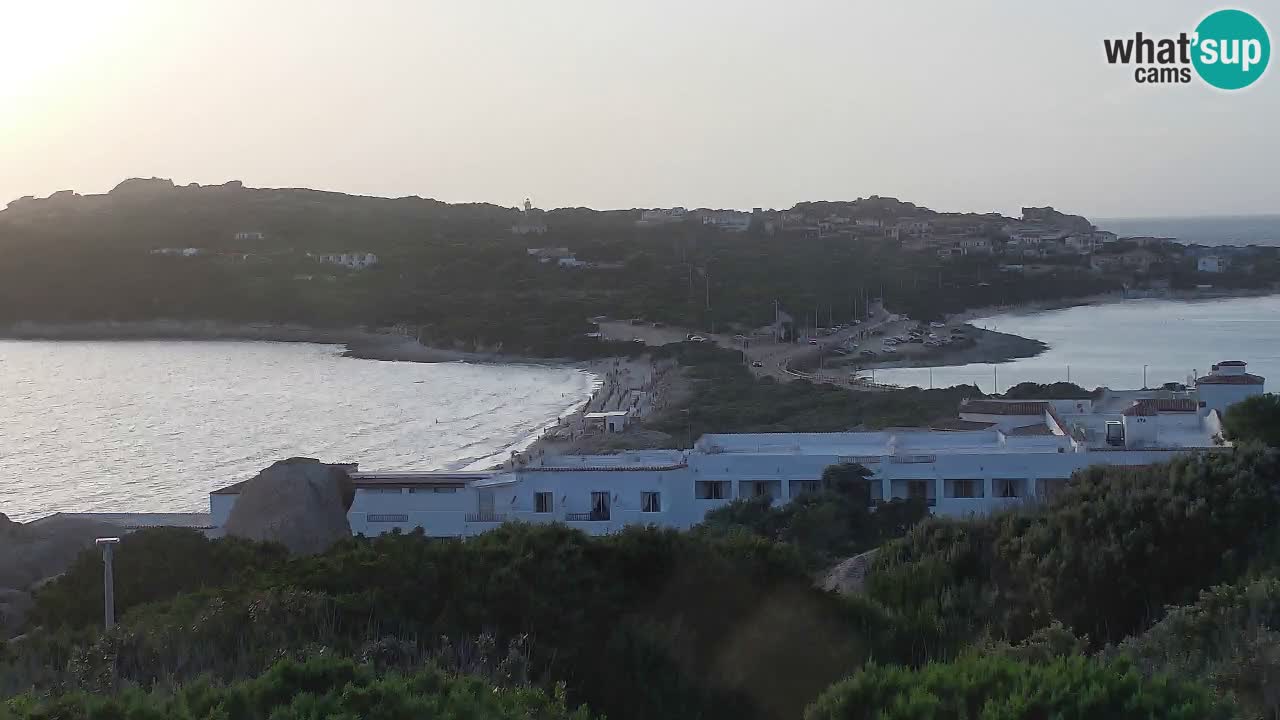 Live Webcam Capo Testa the beach of 2 sea – Santa Teresa Gallura – livecam Sardinia