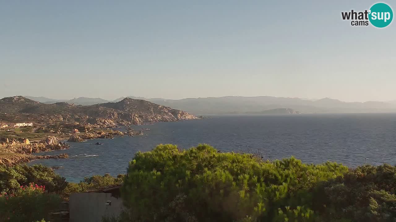 Webcam en vivo Capo Testa la playa de 2 mar – Santa Teresa Gallura – livecam Sardinia