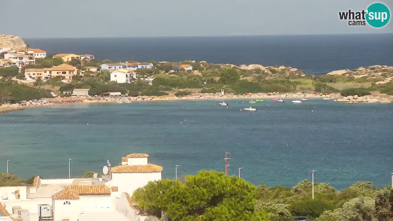 Live Webcam Capo Testa la plage de 2 mer – Santa Teresa Gallura – livecam Sardaigne