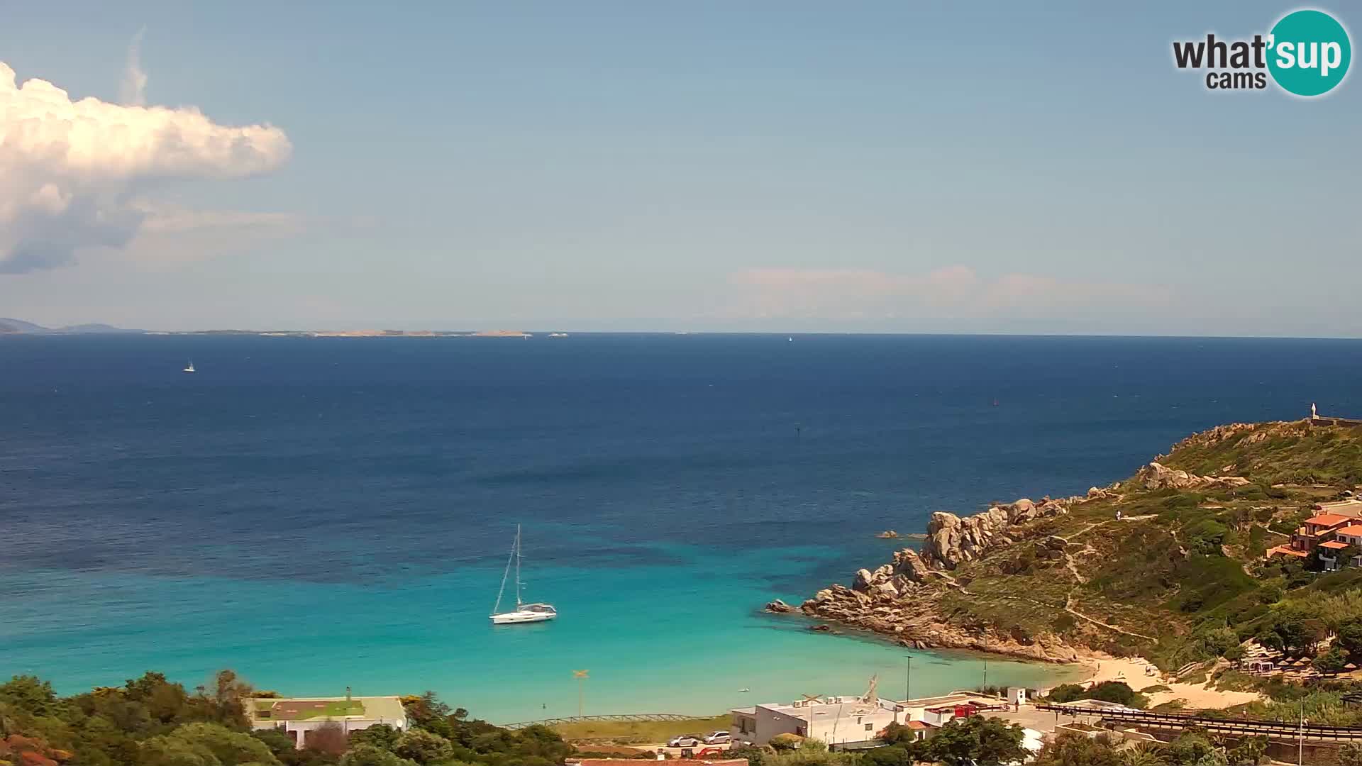 Live Webcam Rena Bianca – Santa Teresa Gallura – Sardinien
