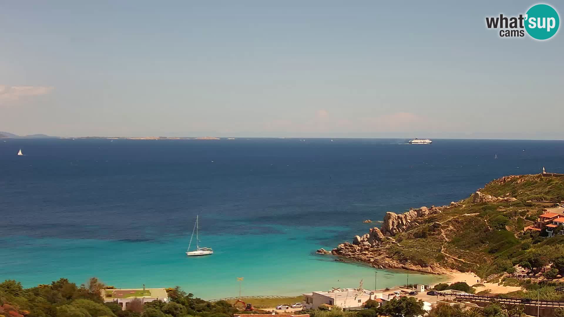 Live Webcam Rena Bianca – Santa Teresa Gallura – Sardinia