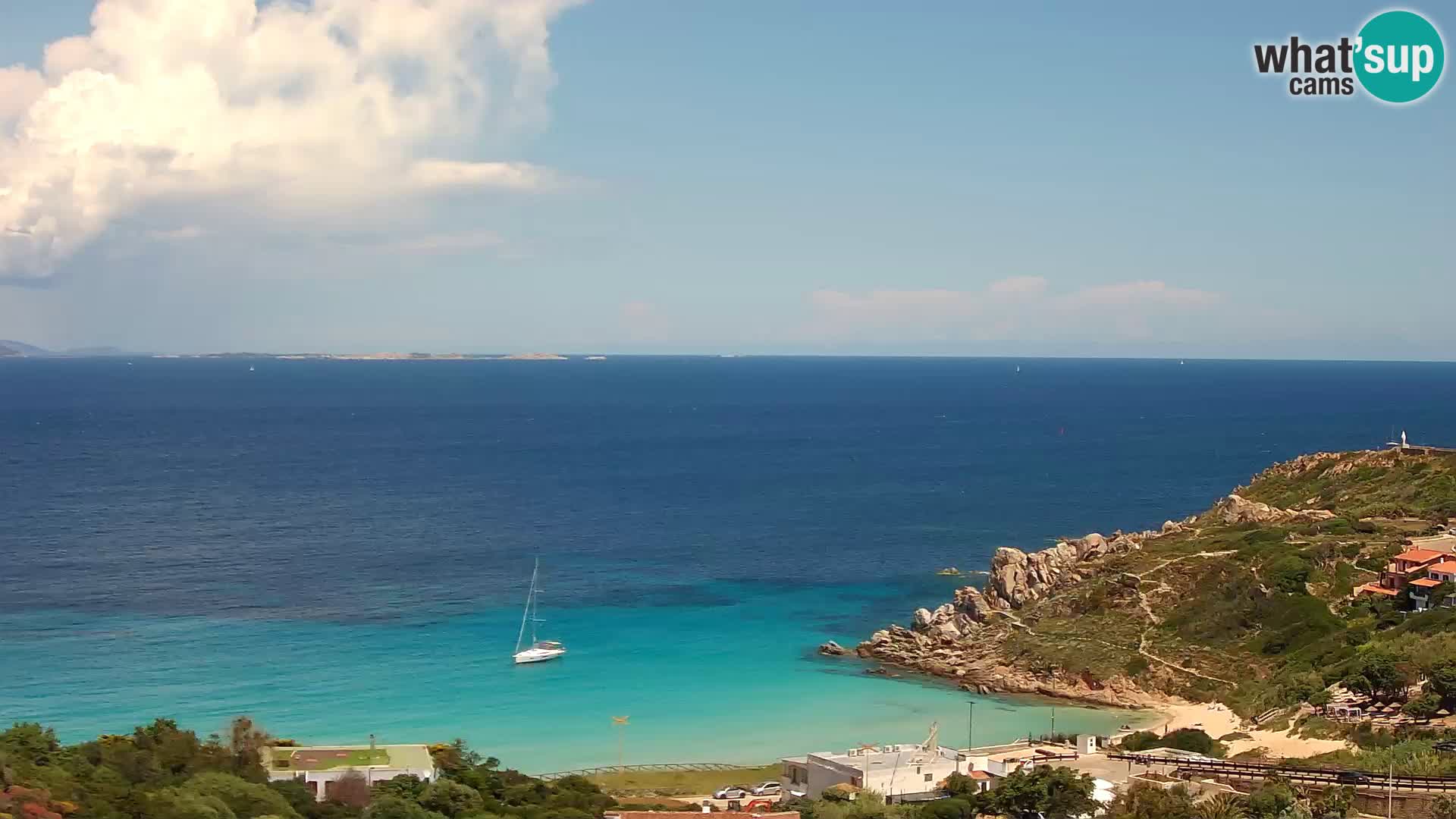 Live Webcam Rena Bianca – Santa Teresa Gallura – Sardinien