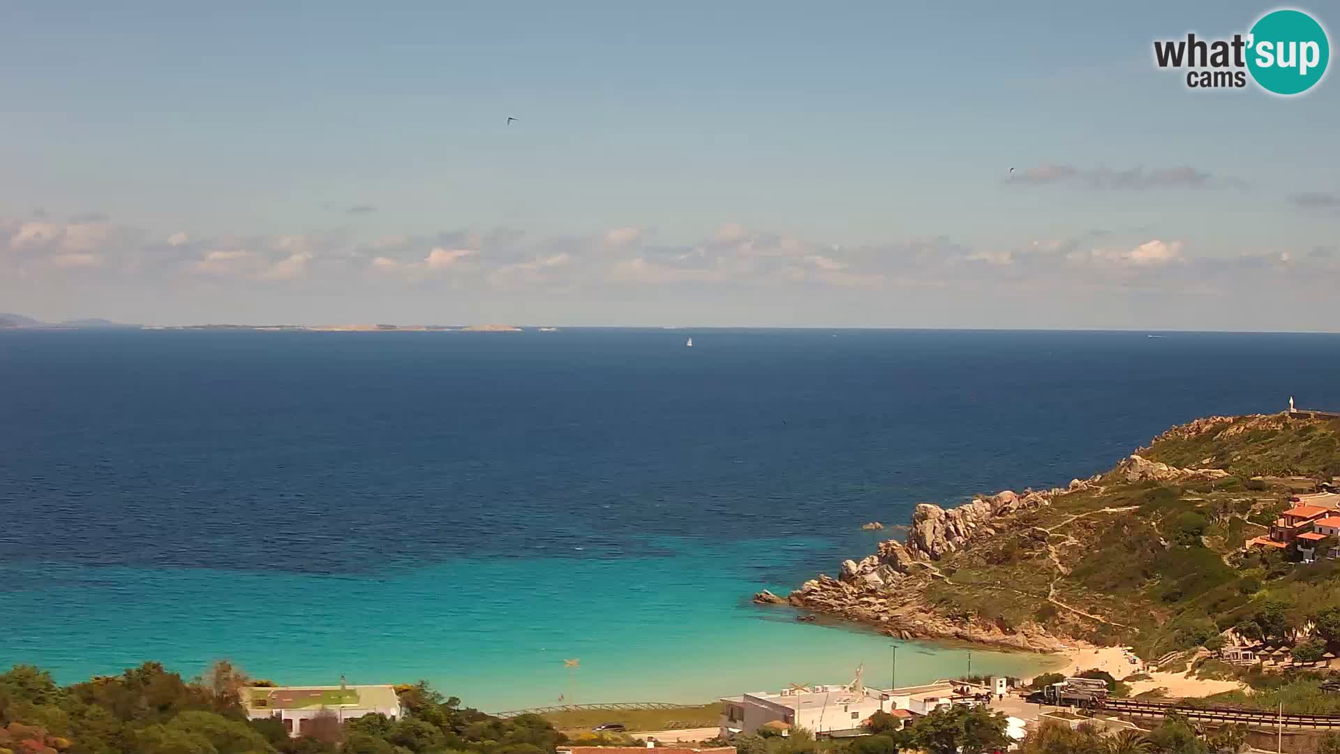 Webcam en direct Rena Bianca – Santa Teresa Gallura – Sardaigne