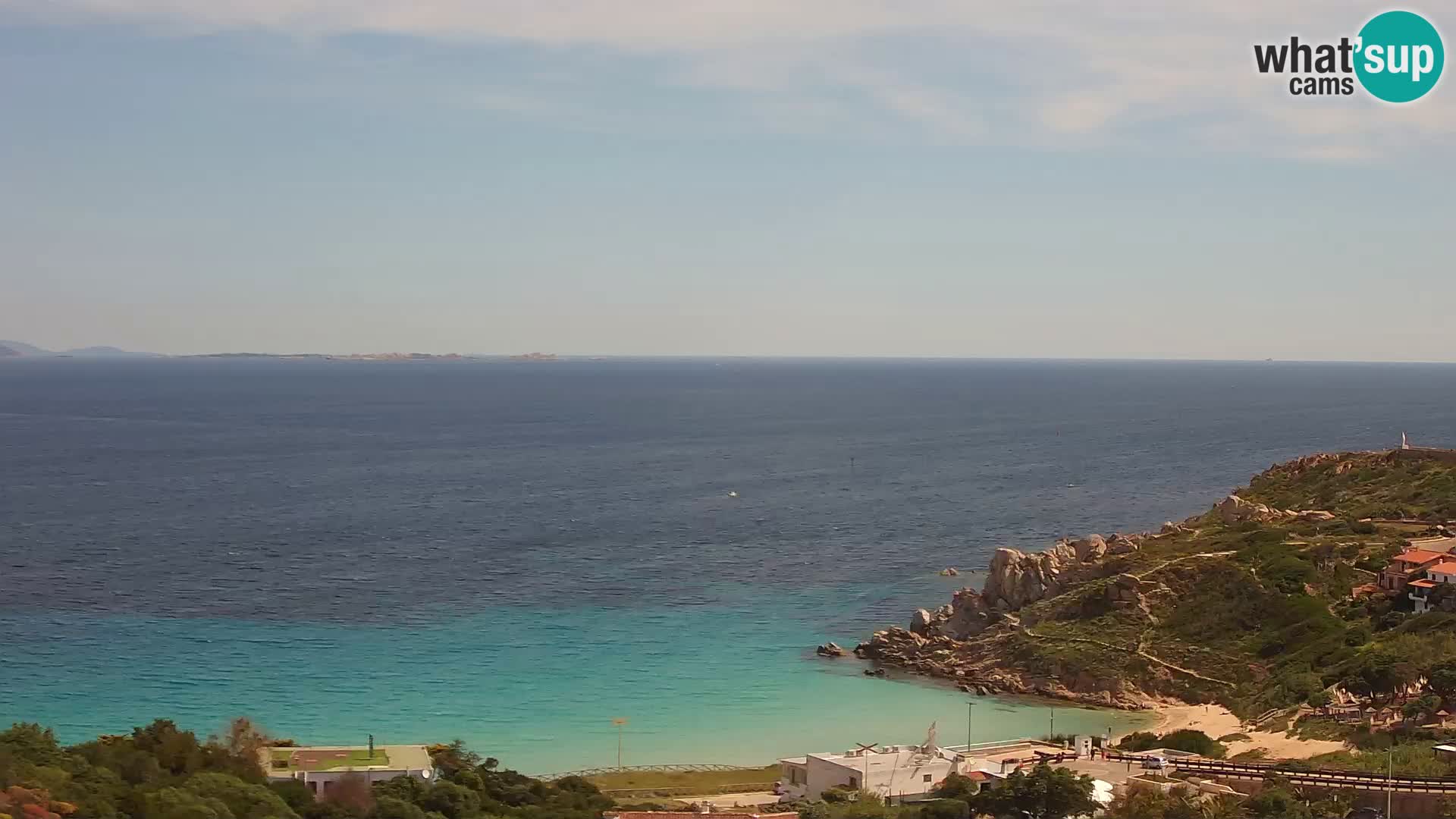Web kamera uživo Rena Bianca – Santa Teresa Gallura – Sardinija