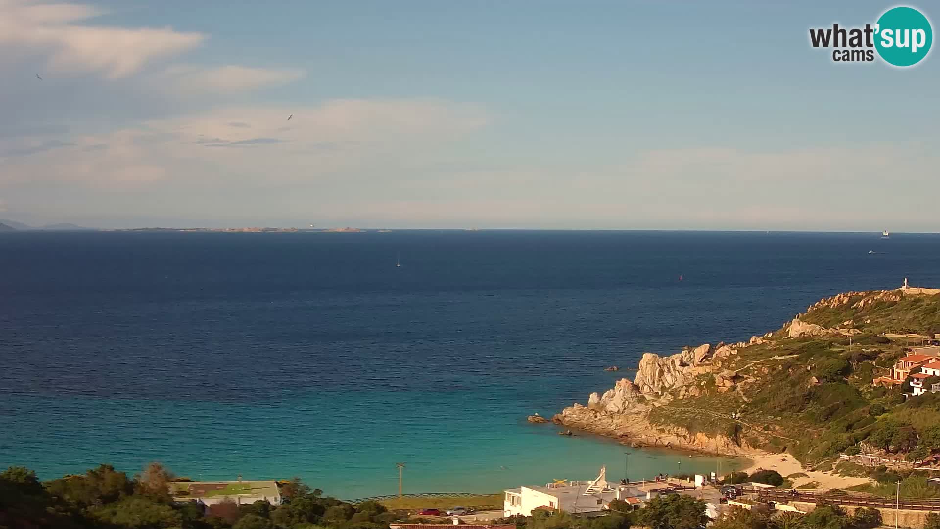 Live Webcam Rena Bianca – Santa Teresa Gallura – Sardinia