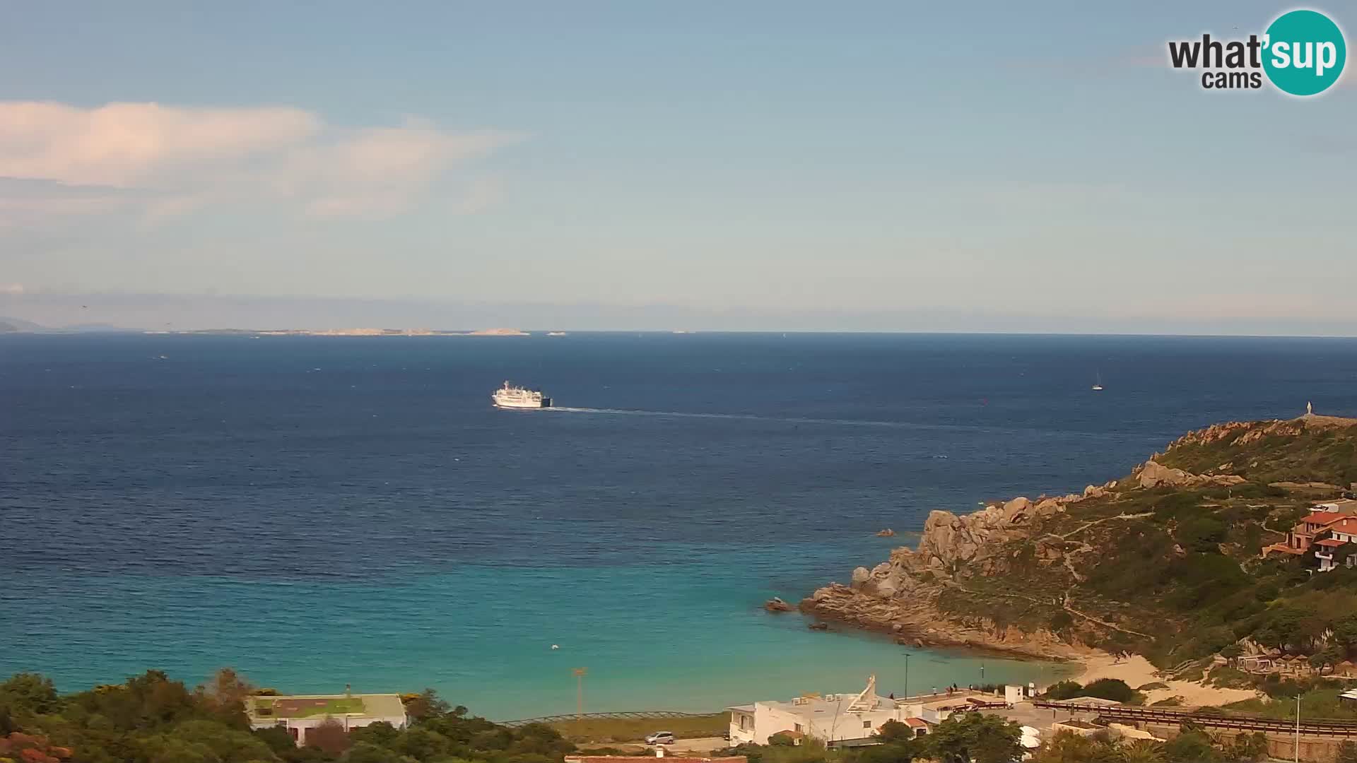 Live Webcam Rena Bianca – Santa Teresa Gallura – Sardinia