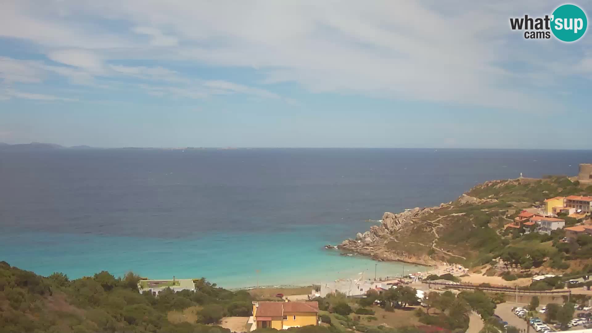 Live Webcam Rena Bianca – Santa Teresa Gallura – Sardinien
