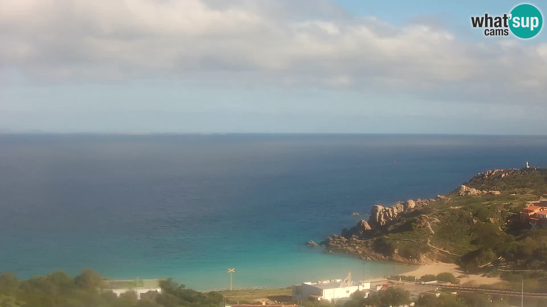 Spletna kamera v živo Rena Bianca – Santa Teresa Gallura – Sardinija