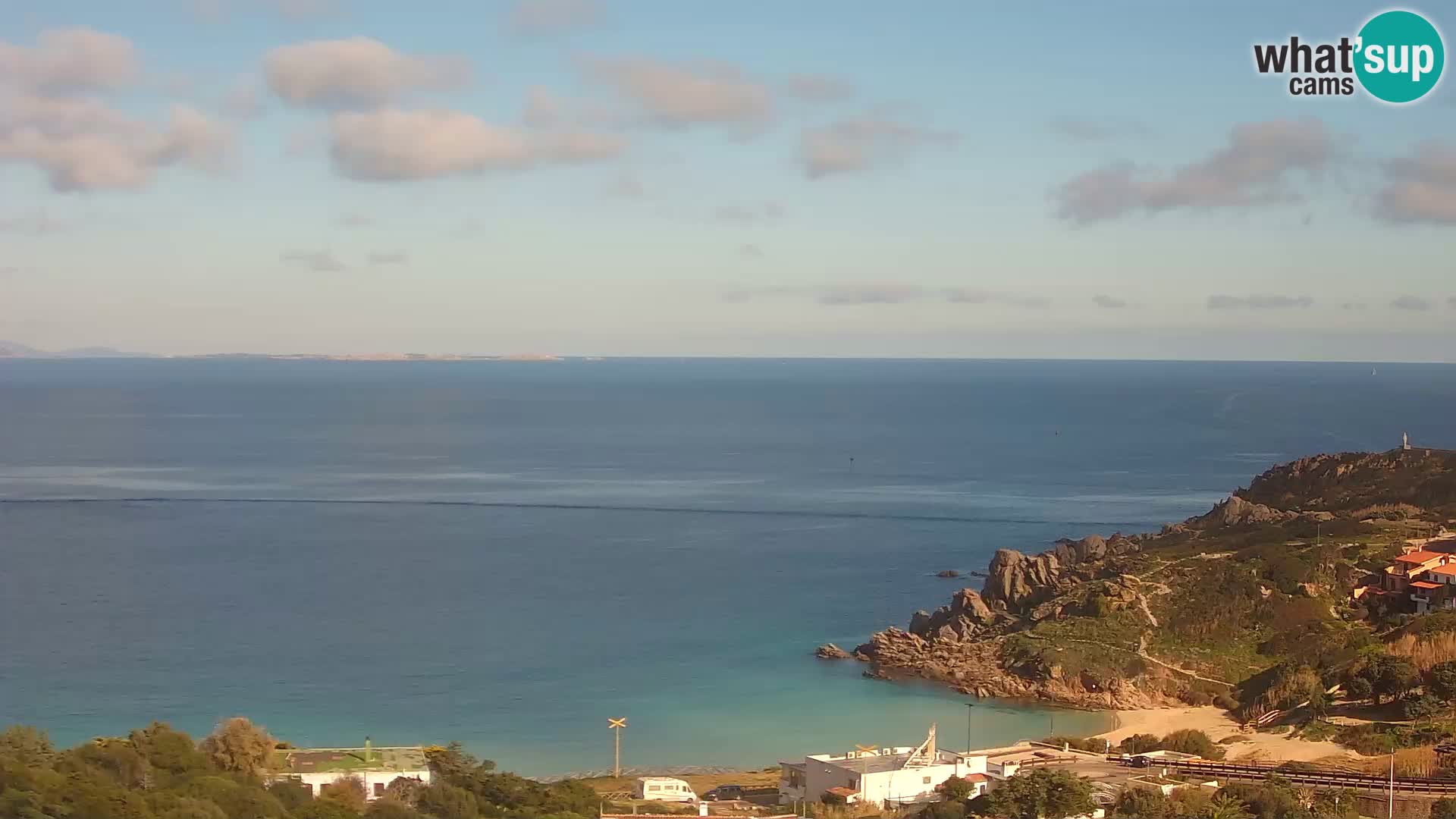 Webcam en direct Rena Bianca – Santa Teresa Gallura – Sardaigne