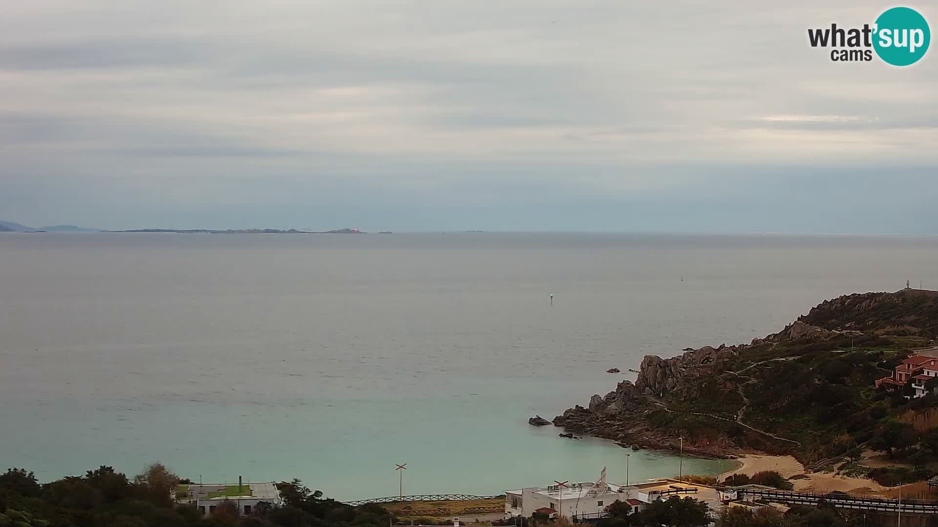 Spletna kamera v živo Rena Bianca – Santa Teresa Gallura – Sardinija