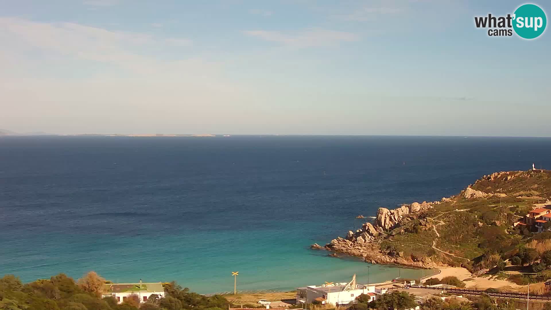 Webcam en direct Rena Bianca – Santa Teresa Gallura – Sardaigne