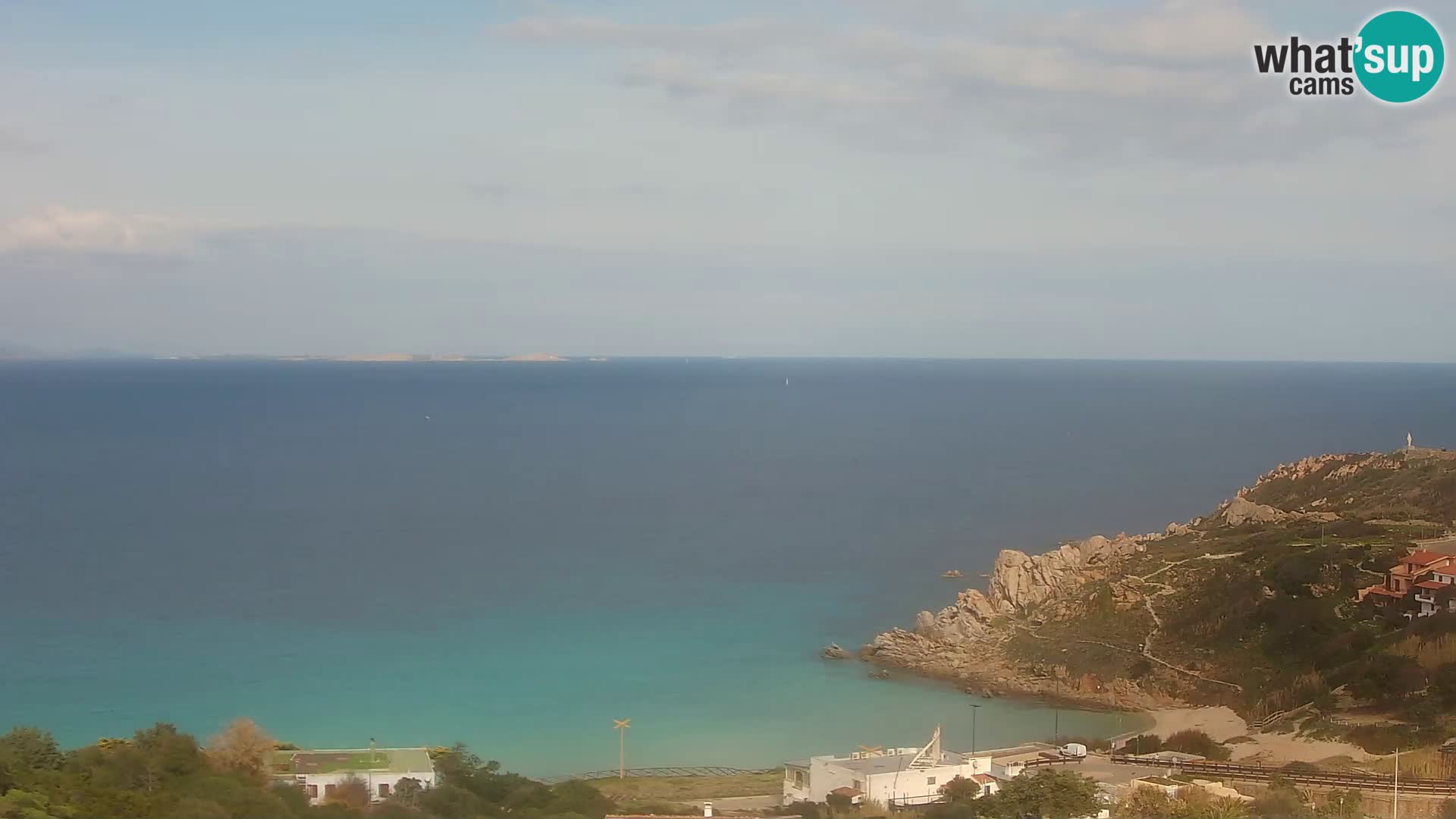 Webcam en direct Rena Bianca – Santa Teresa Gallura – Sardaigne