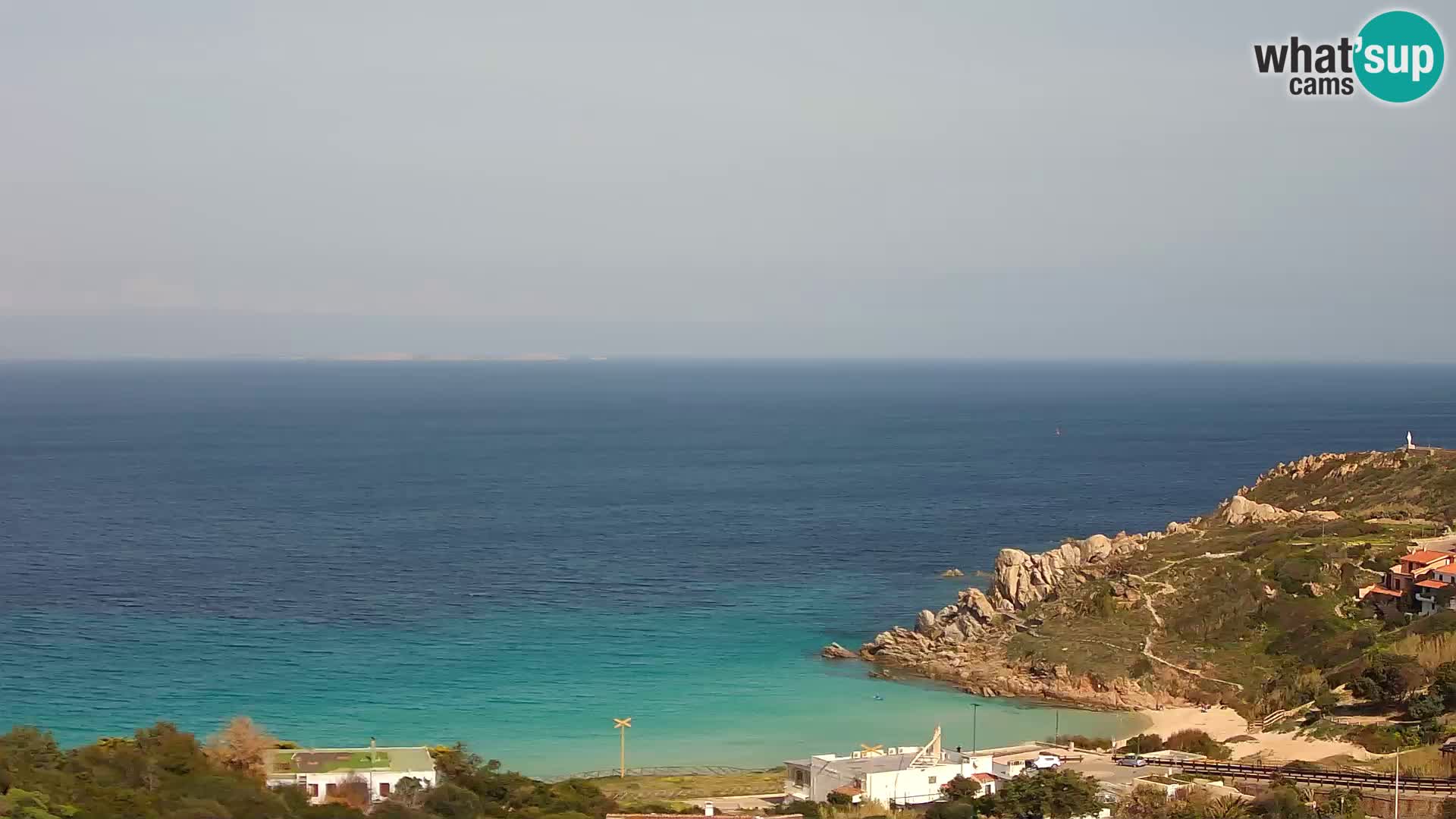 Spletna kamera v živo Rena Bianca – Santa Teresa Gallura – Sardinija