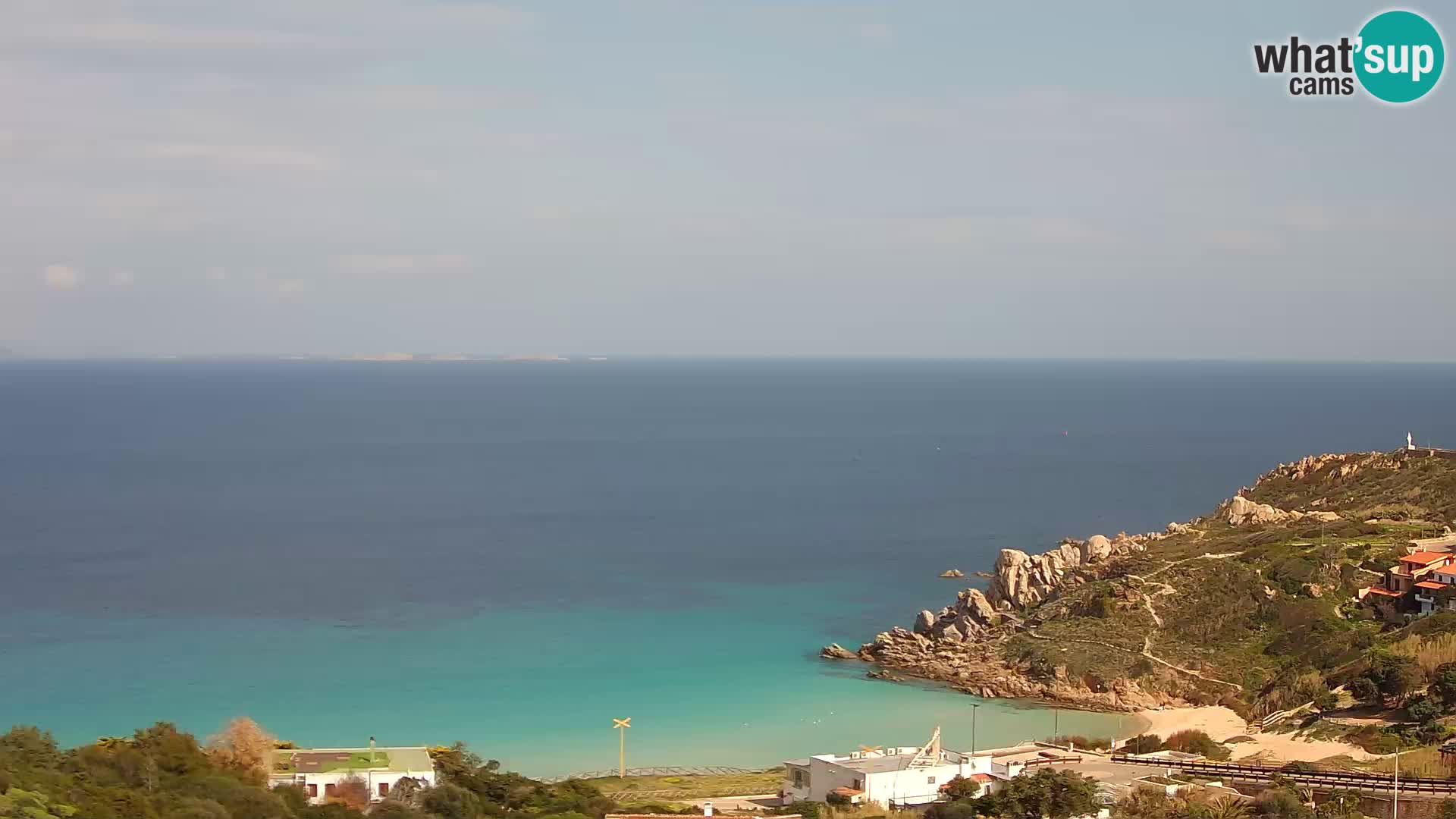 Live Webcam Rena Bianca – Santa Teresa Gallura – Sardinia