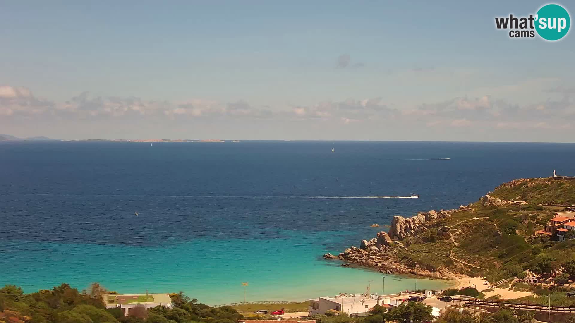 Live Webcam Rena Bianca – Santa Teresa Gallura – Sardinia