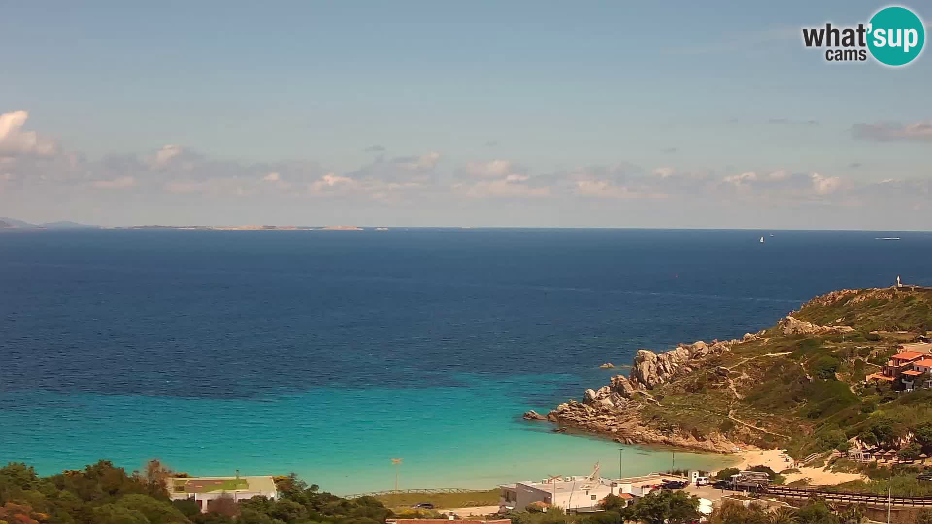 Live Webcam Rena Bianca – Santa Teresa Gallura – Sardinia