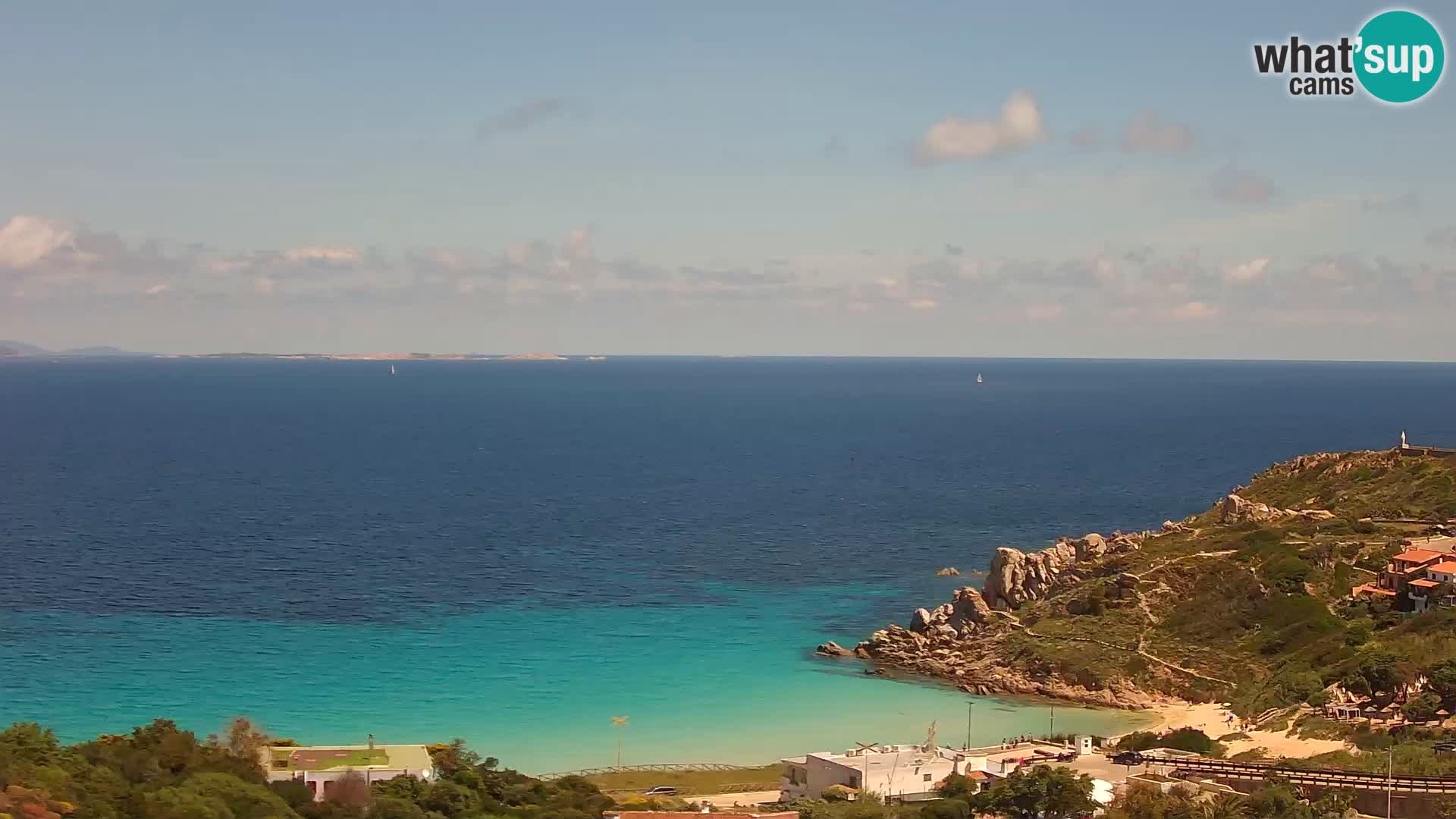 Live Webcam Rena Bianca – Santa Teresa Gallura – Sardinia