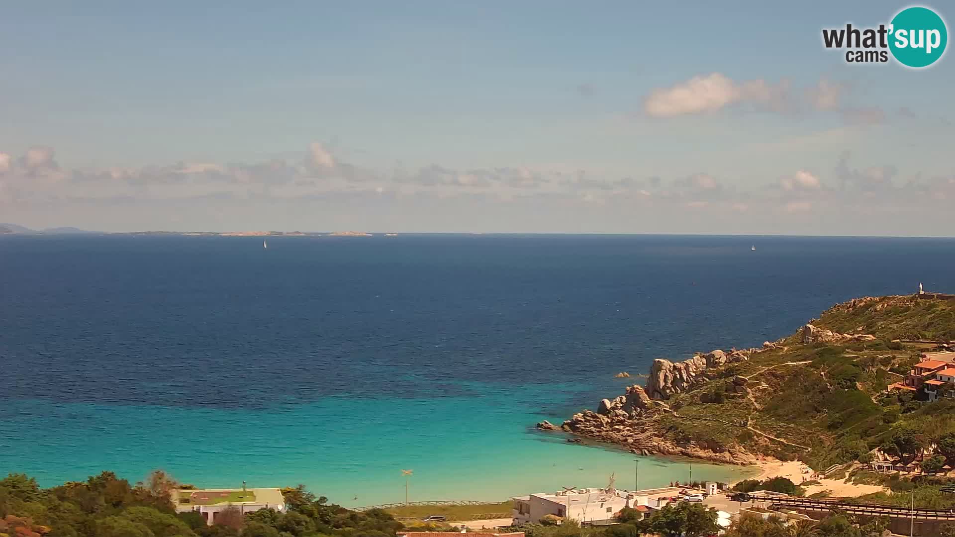 Live Webcam Rena Bianca – Santa Teresa Gallura – Sardinia