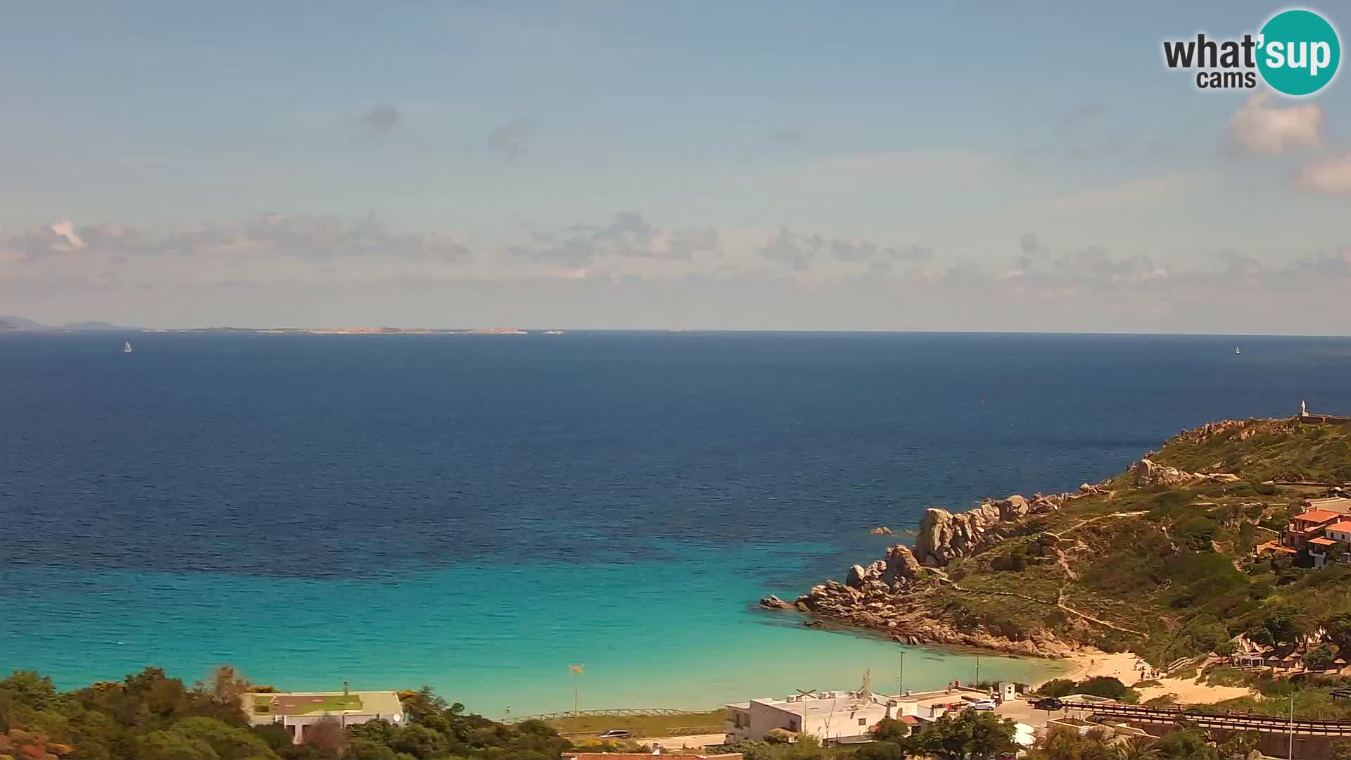 Webcam en direct Rena Bianca – Santa Teresa Gallura – Sardaigne