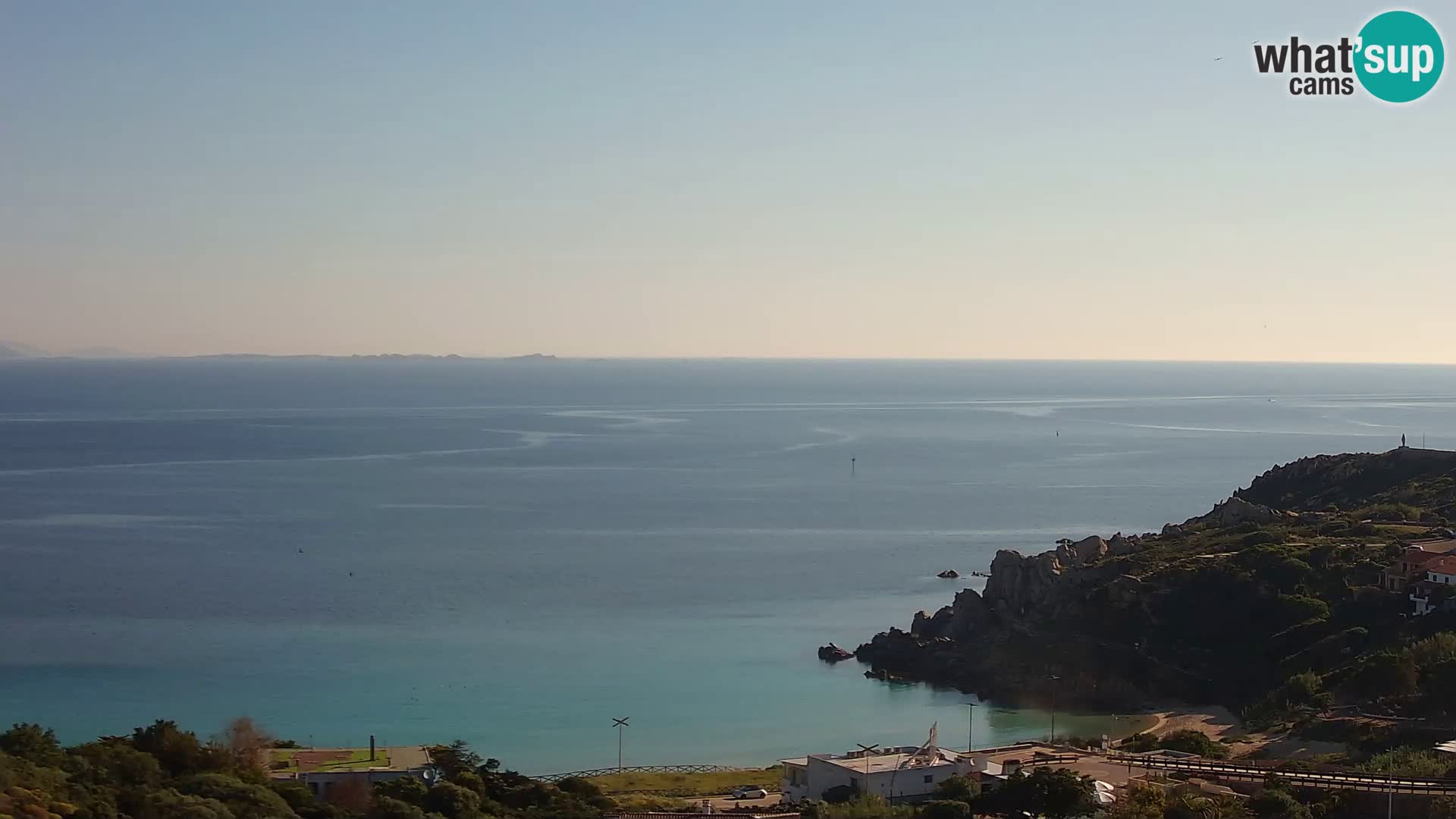 Spletna kamera v živo Rena Bianca – Santa Teresa Gallura – Sardinija