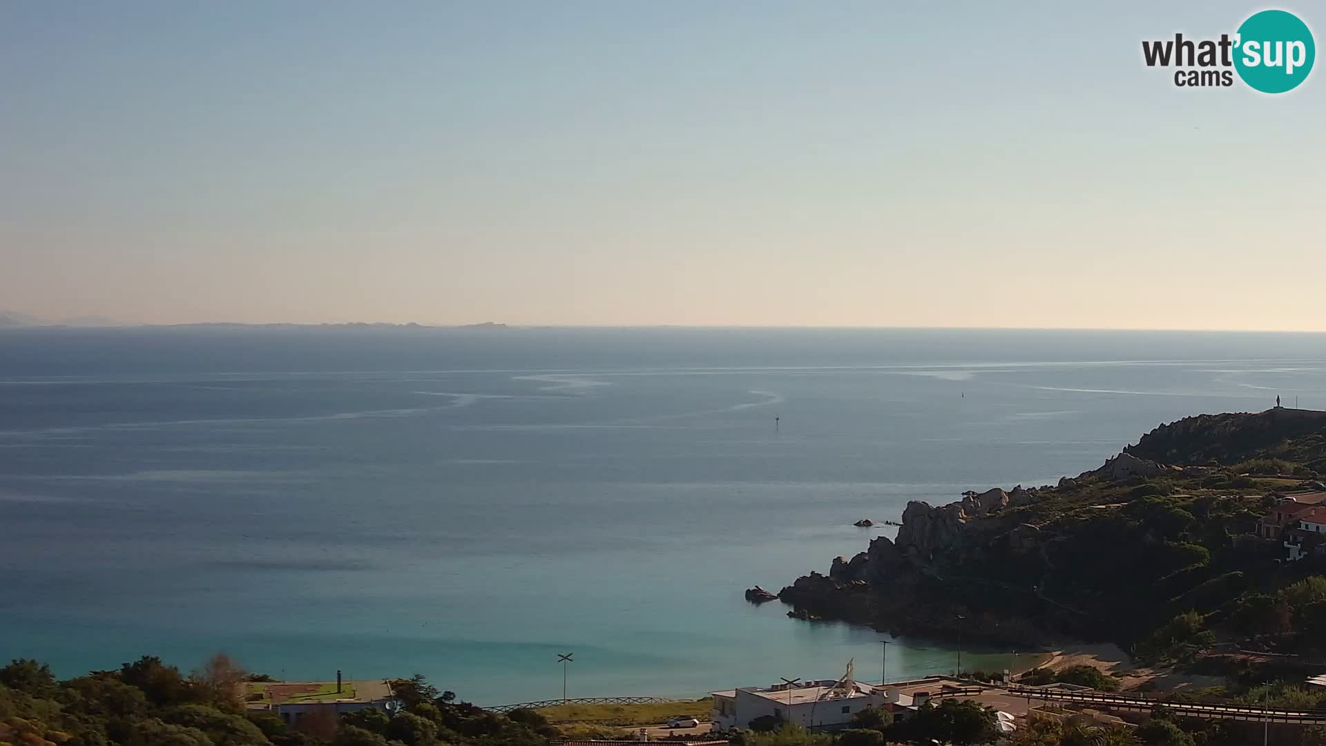 Spletna kamera v živo Rena Bianca – Santa Teresa Gallura – Sardinija