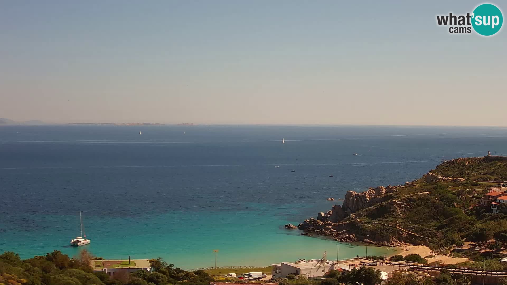 Live Webcam Rena Bianca – Santa Teresa Gallura – Sardinia