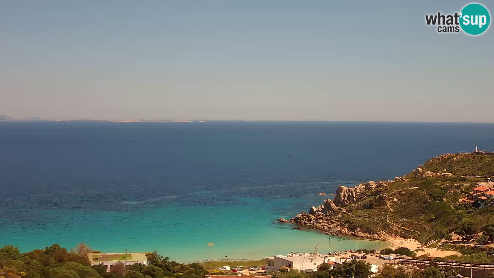 Web kamera uživo Rena Bianca – Santa Teresa Gallura – Sardinija