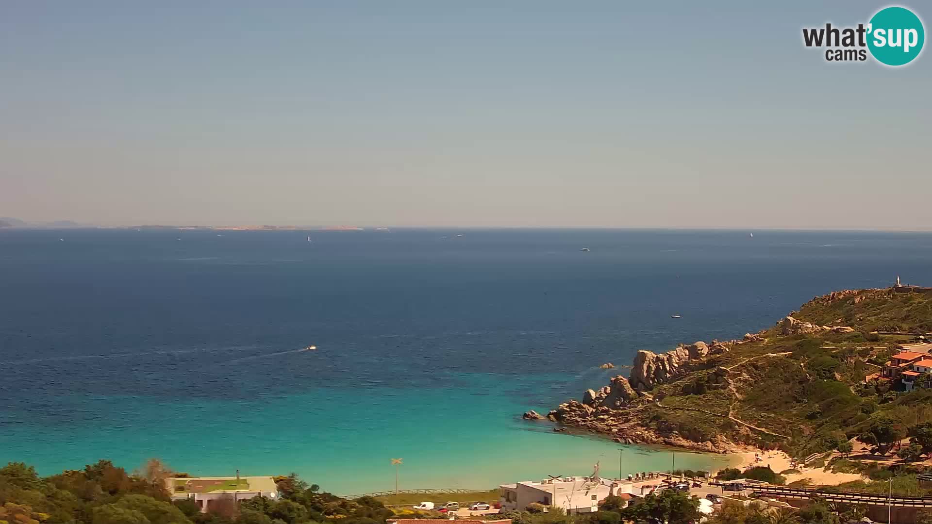 Web kamera uživo Rena Bianca – Santa Teresa Gallura – Sardinija
