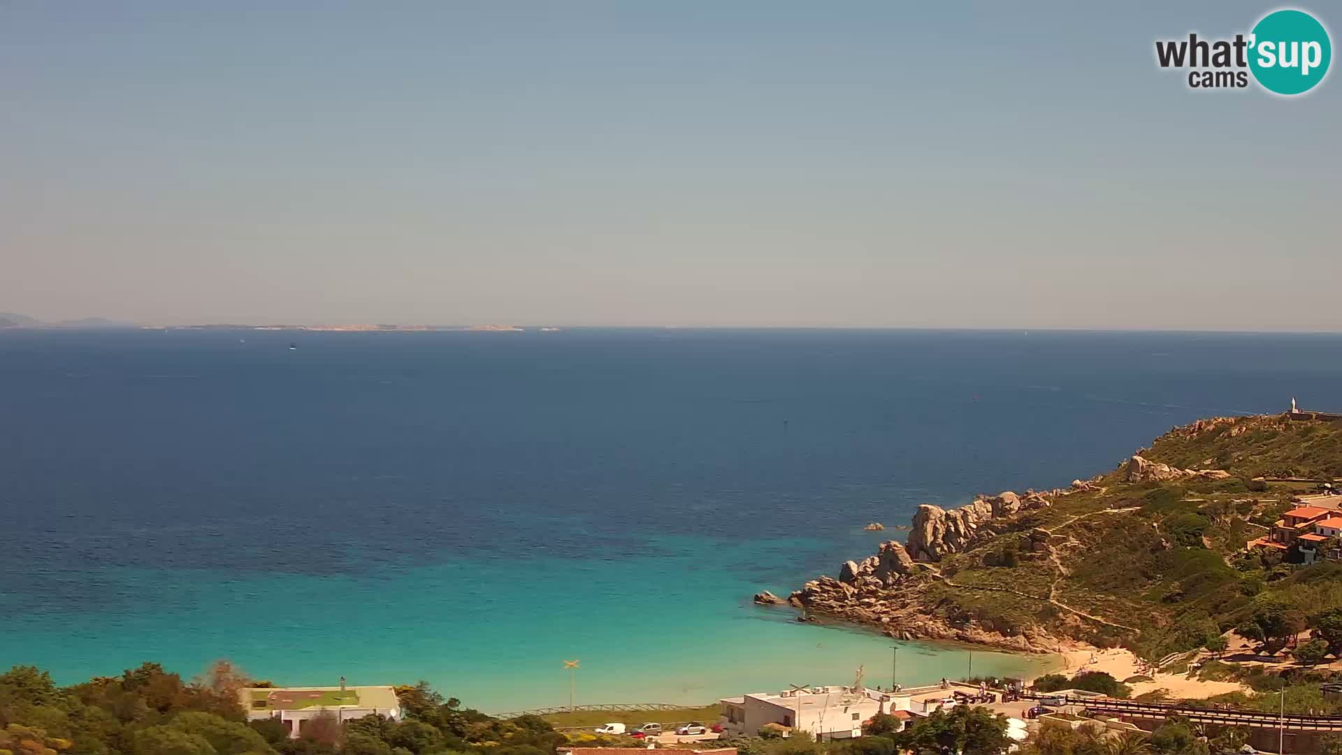 Spletna kamera v živo Rena Bianca – Santa Teresa Gallura – Sardinija