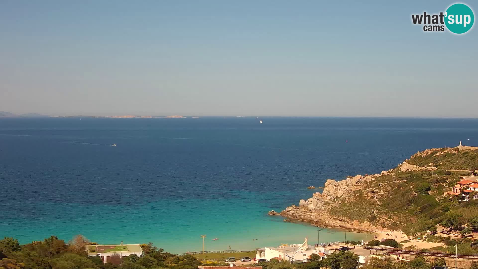 Live Webcam Rena Bianca – Santa Teresa Gallura – Sardinien
