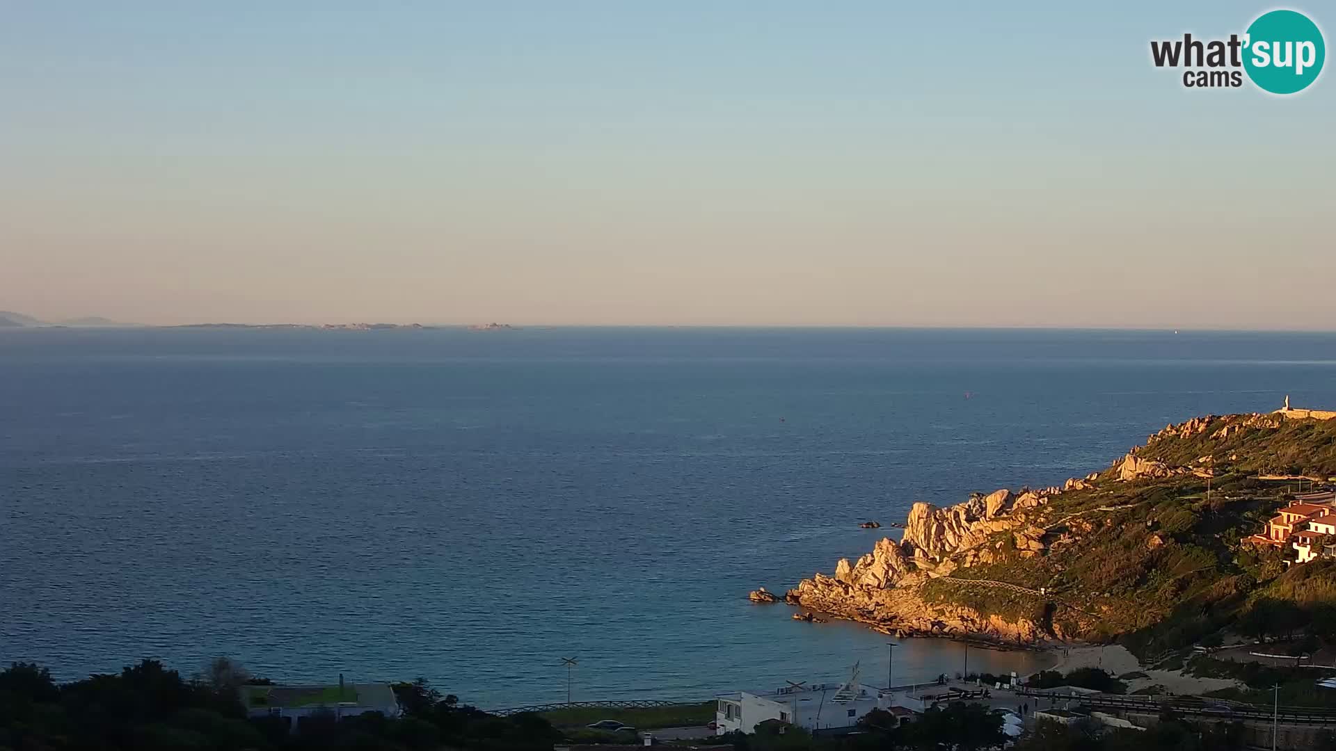 Spletna kamera v živo Rena Bianca – Santa Teresa Gallura – Sardinija