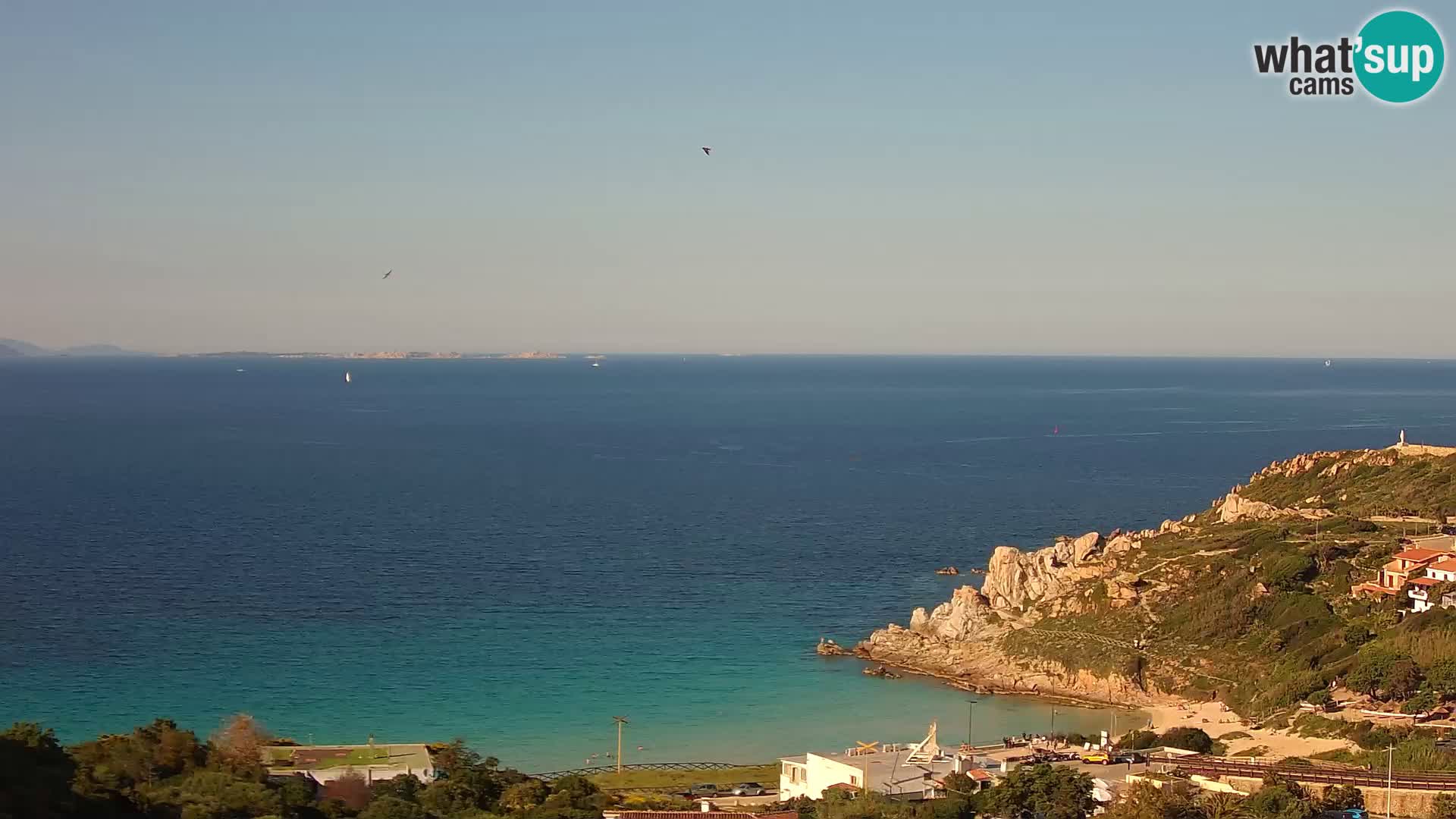 Web kamera uživo Rena Bianca – Santa Teresa Gallura – Sardinija