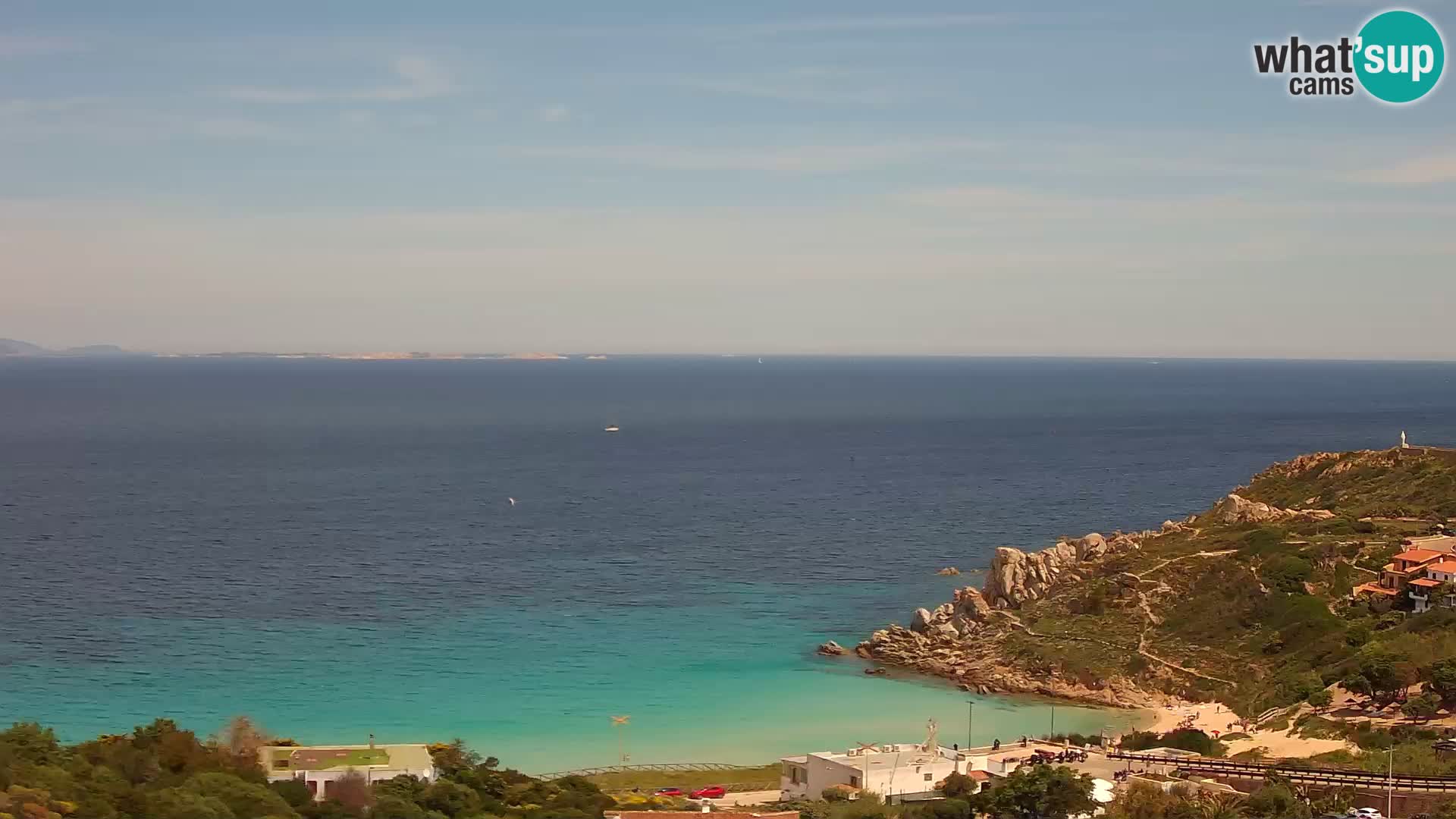 Live Webcam Rena Bianca – Santa Teresa Gallura – Sardinia
