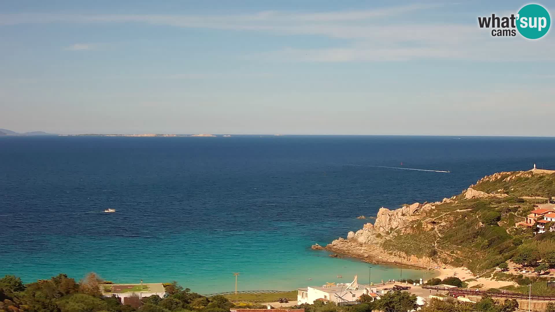 Live Webcam Rena Bianca – Santa Teresa Gallura – Sardinia