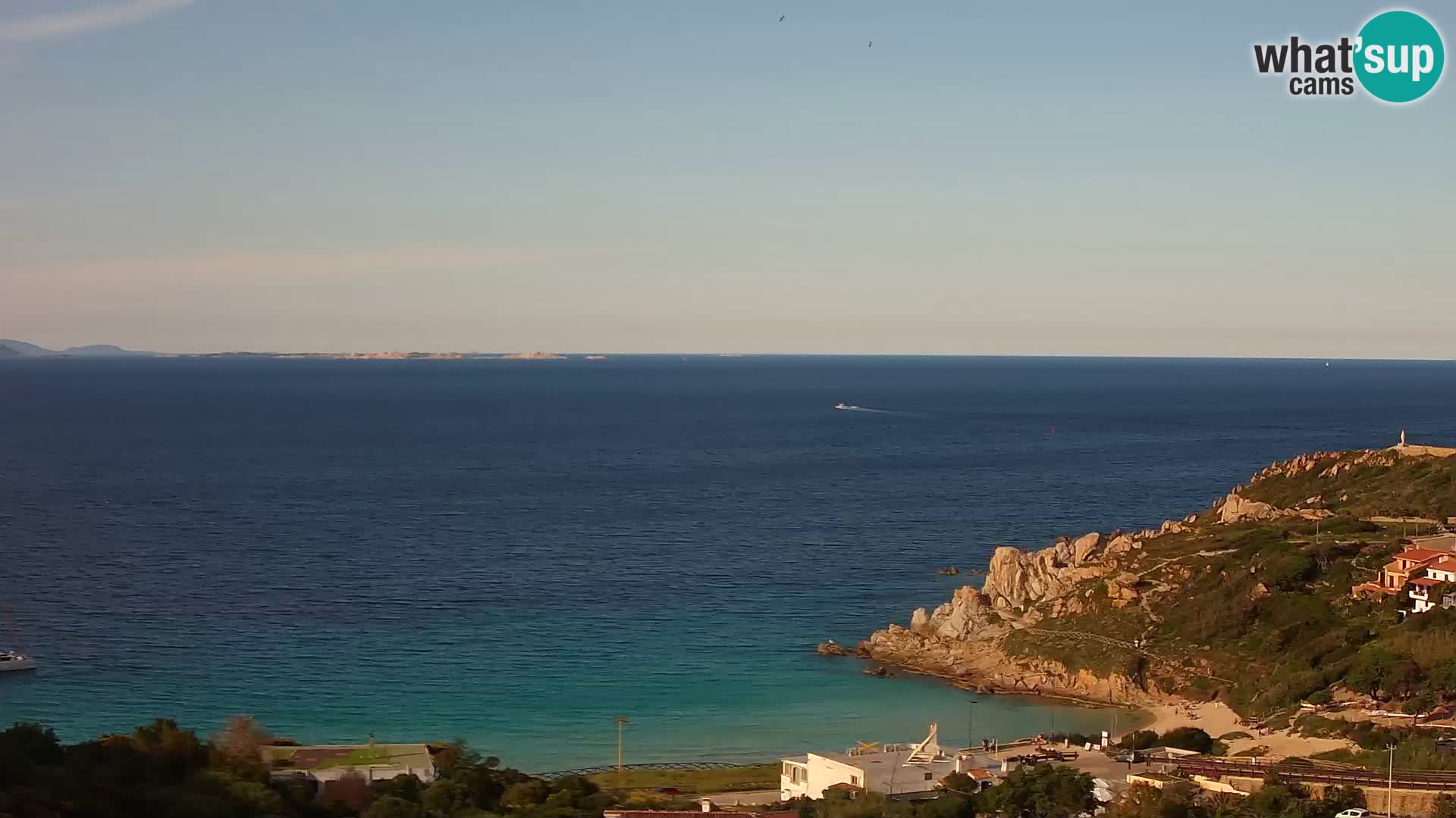 Webcam en direct Rena Bianca – Santa Teresa Gallura – Sardaigne