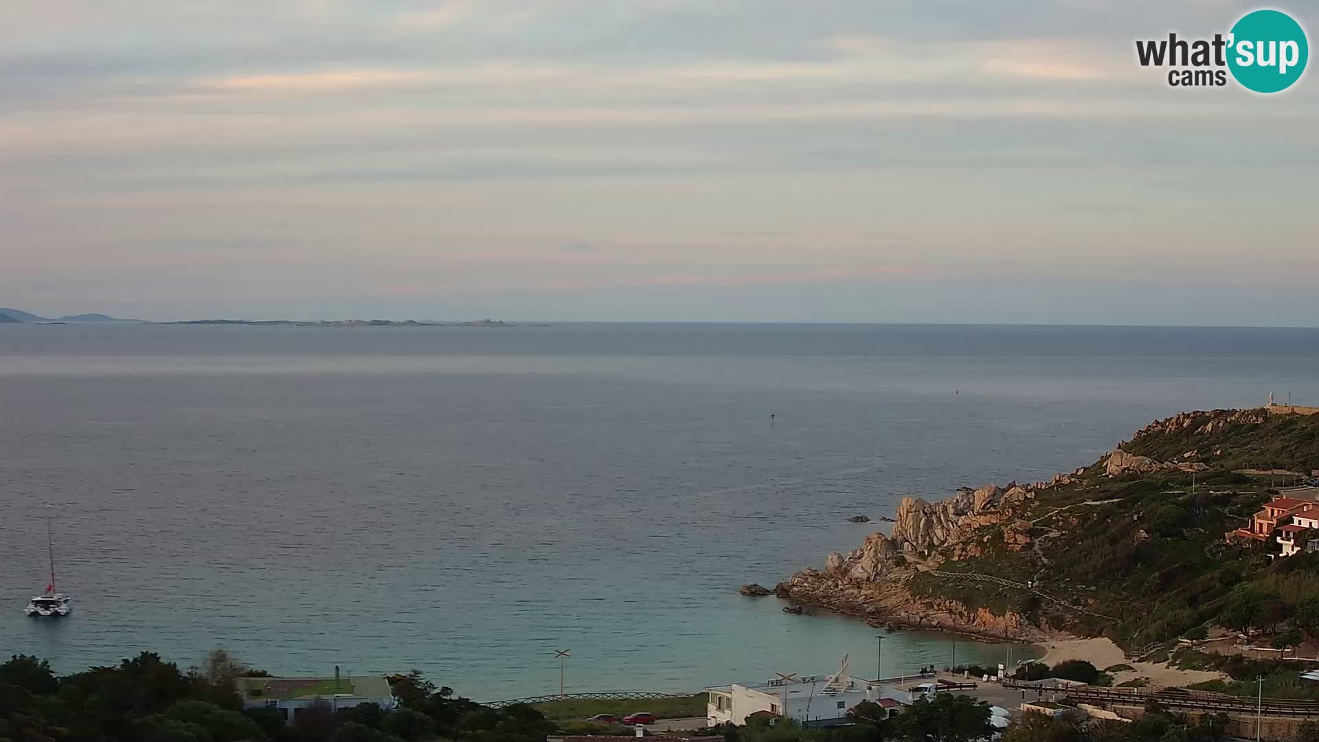 Webcam en direct Rena Bianca – Santa Teresa Gallura – Sardaigne
