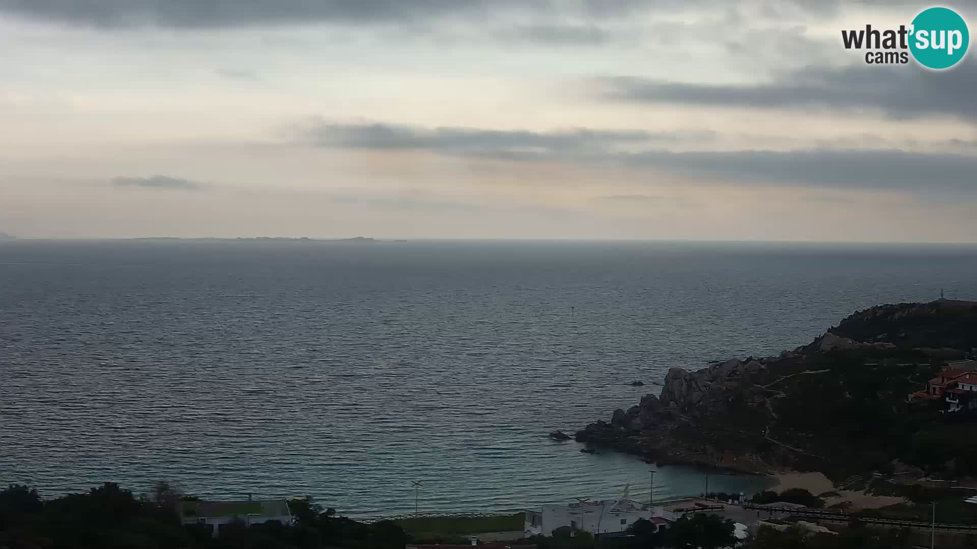 Spletna kamera v živo Rena Bianca – Santa Teresa Gallura – Sardinija
