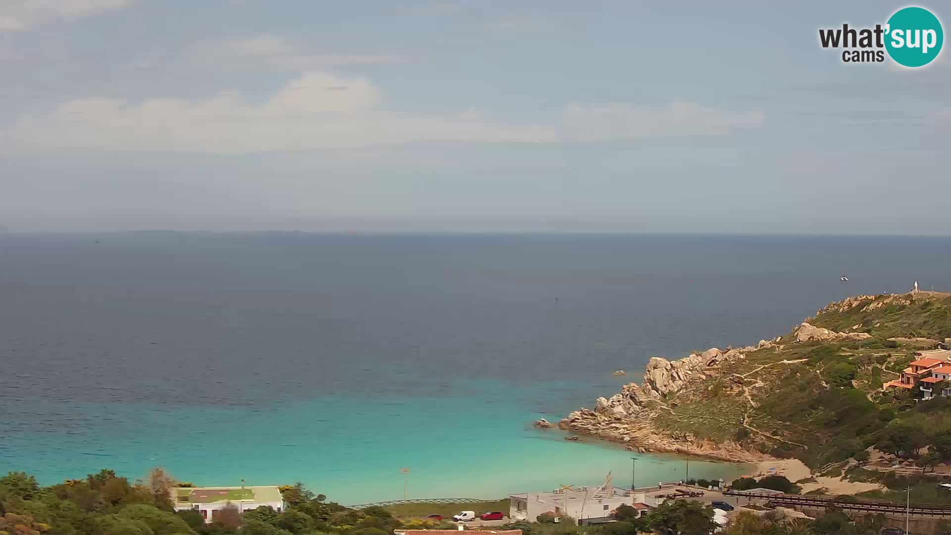Web kamera uživo Rena Bianca – Santa Teresa Gallura – Sardinija