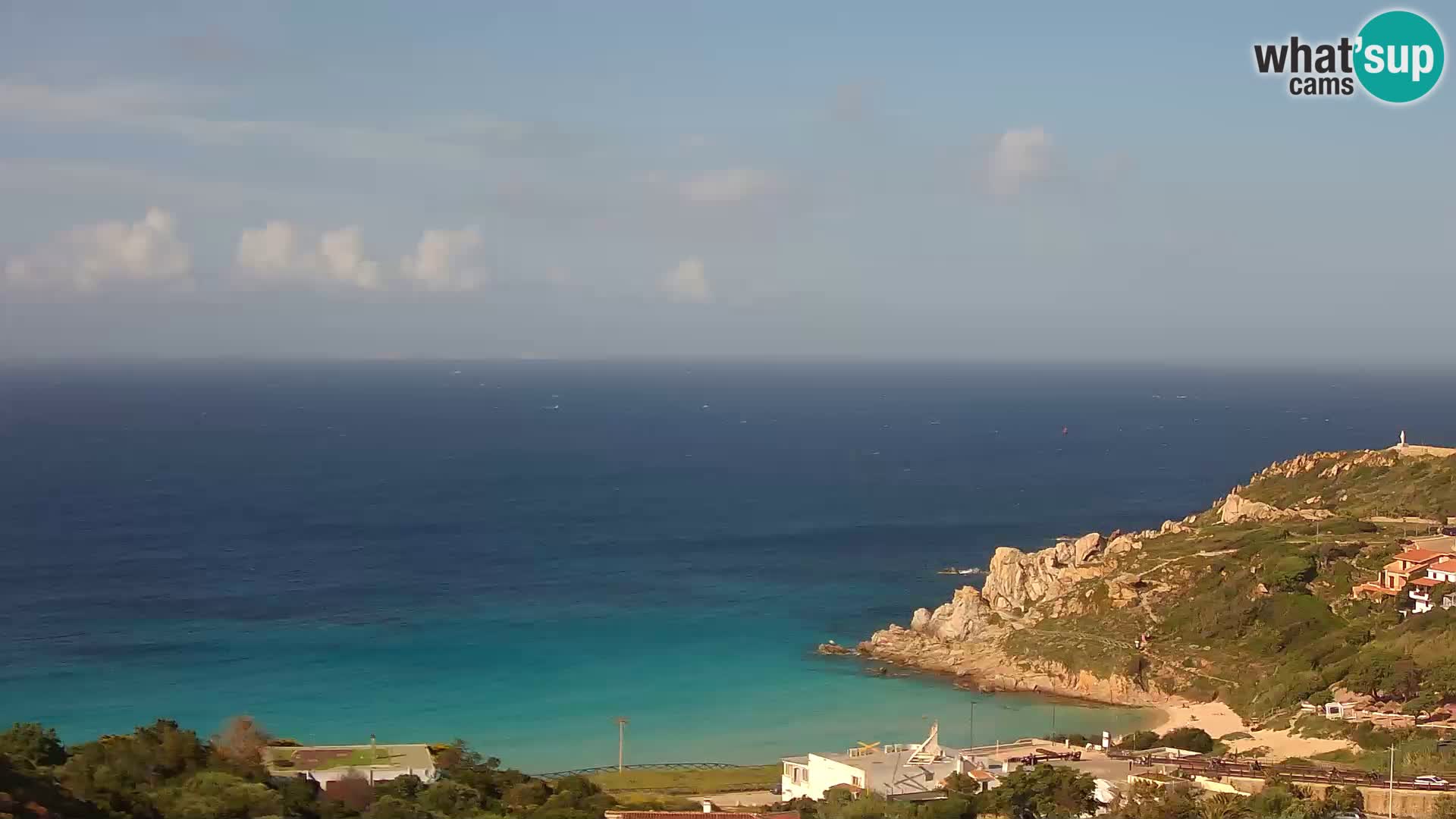 Spletna kamera v živo Rena Bianca – Santa Teresa Gallura – Sardinija