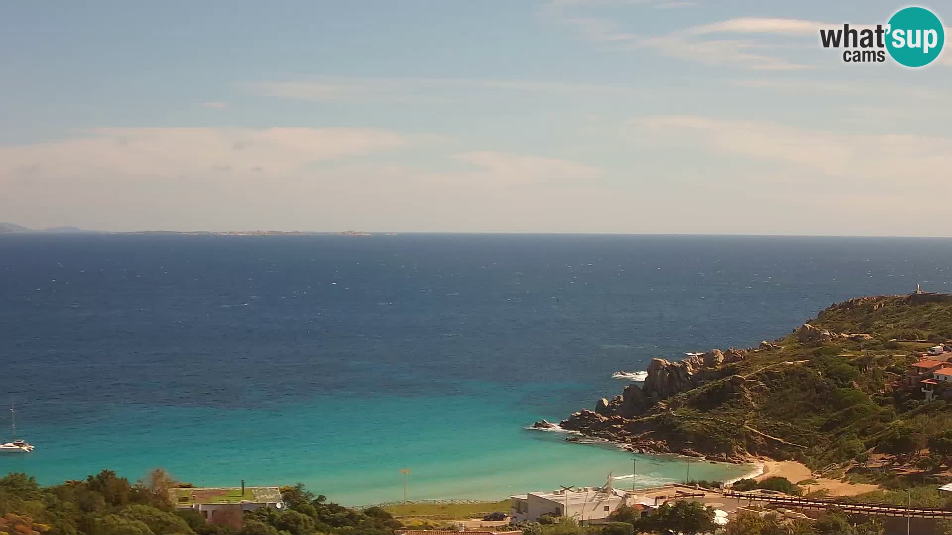 Web kamera uživo Rena Bianca – Santa Teresa Gallura – Sardinija