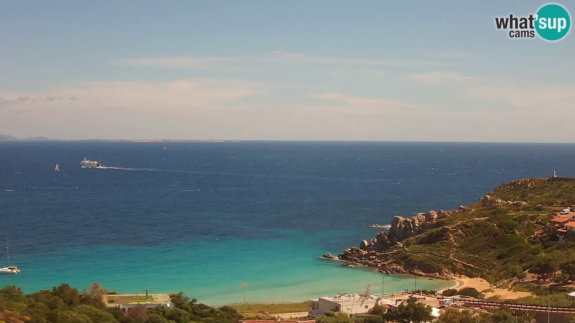 Webcam en direct Rena Bianca – Santa Teresa Gallura – Sardaigne